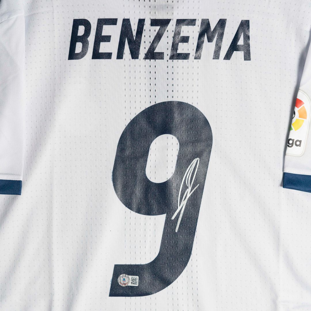 Jersey Firmado Karim Benzema - Real Madrid