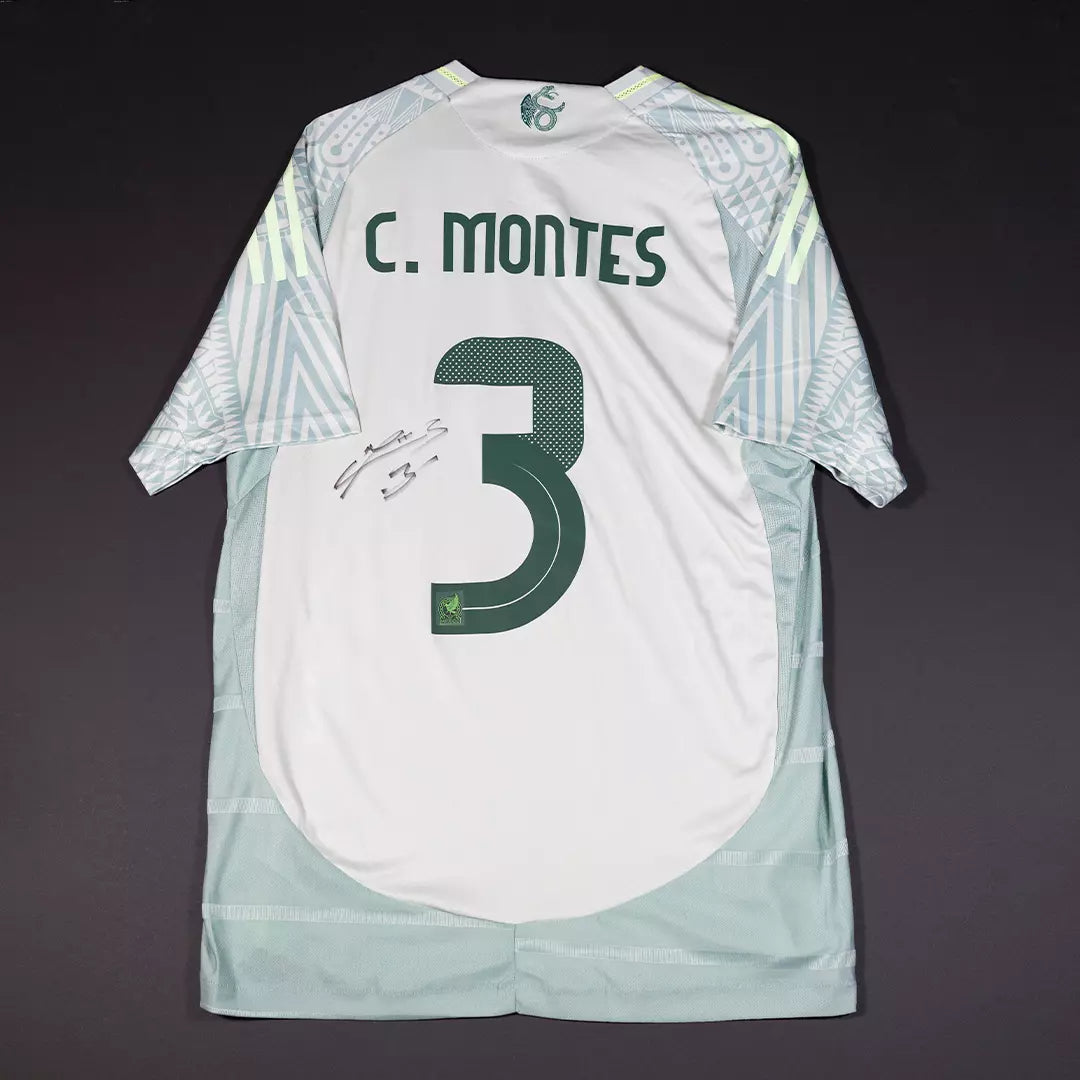 Jersey Firmado César Montes - México Copa Oro 2024