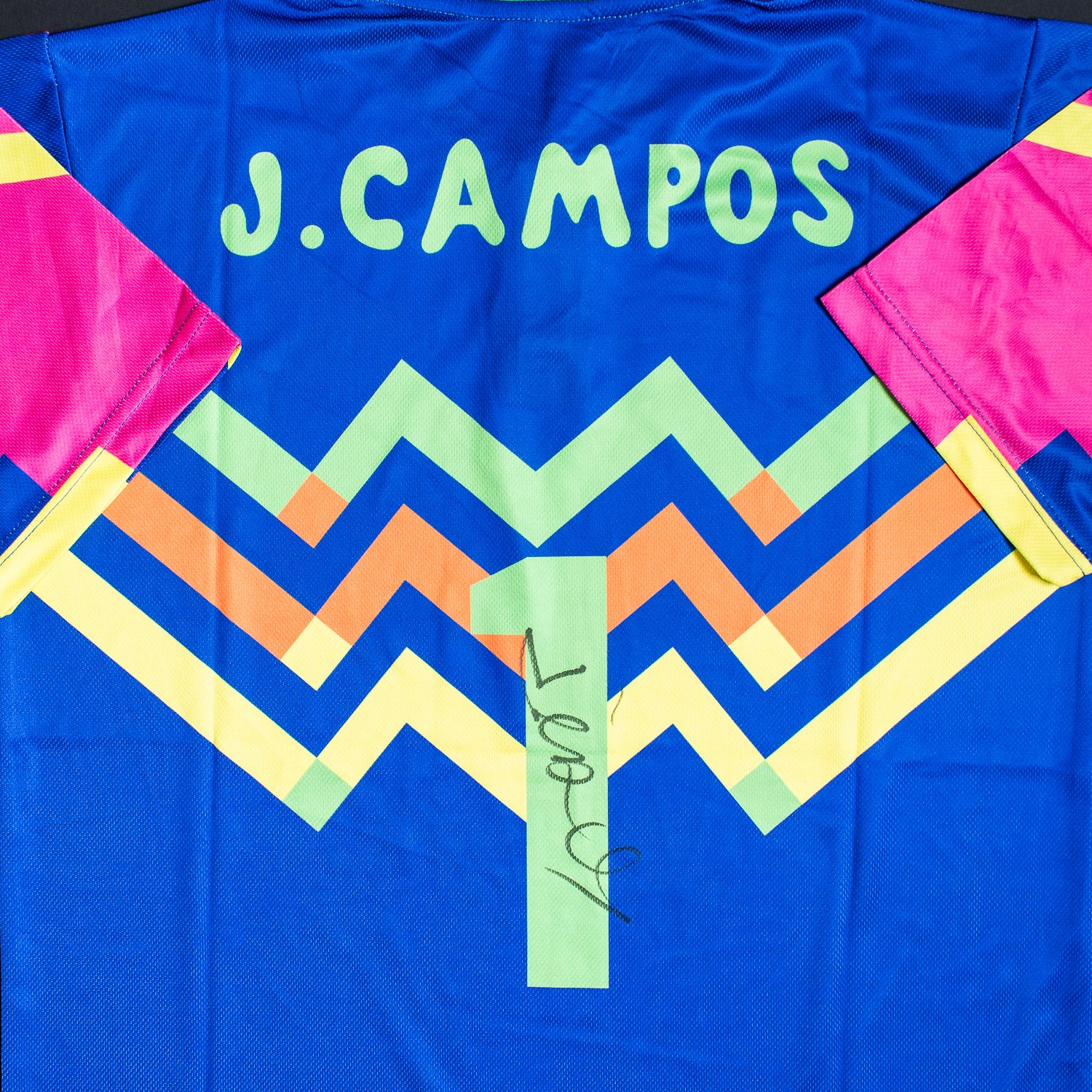Jorge Campos Jersey Firmado