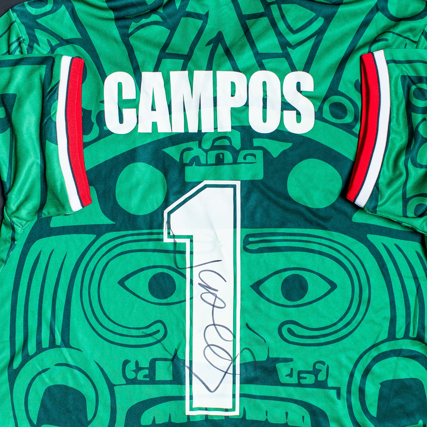 Jorge Campos Jersey Firmado