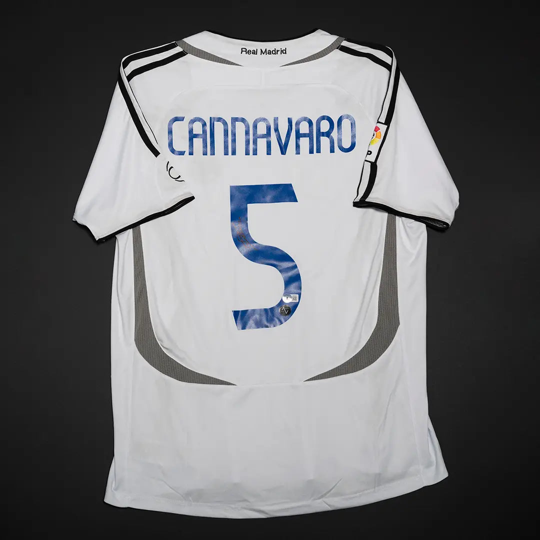 Jersey Firmado Fabio Cannavaro - Real Madrid