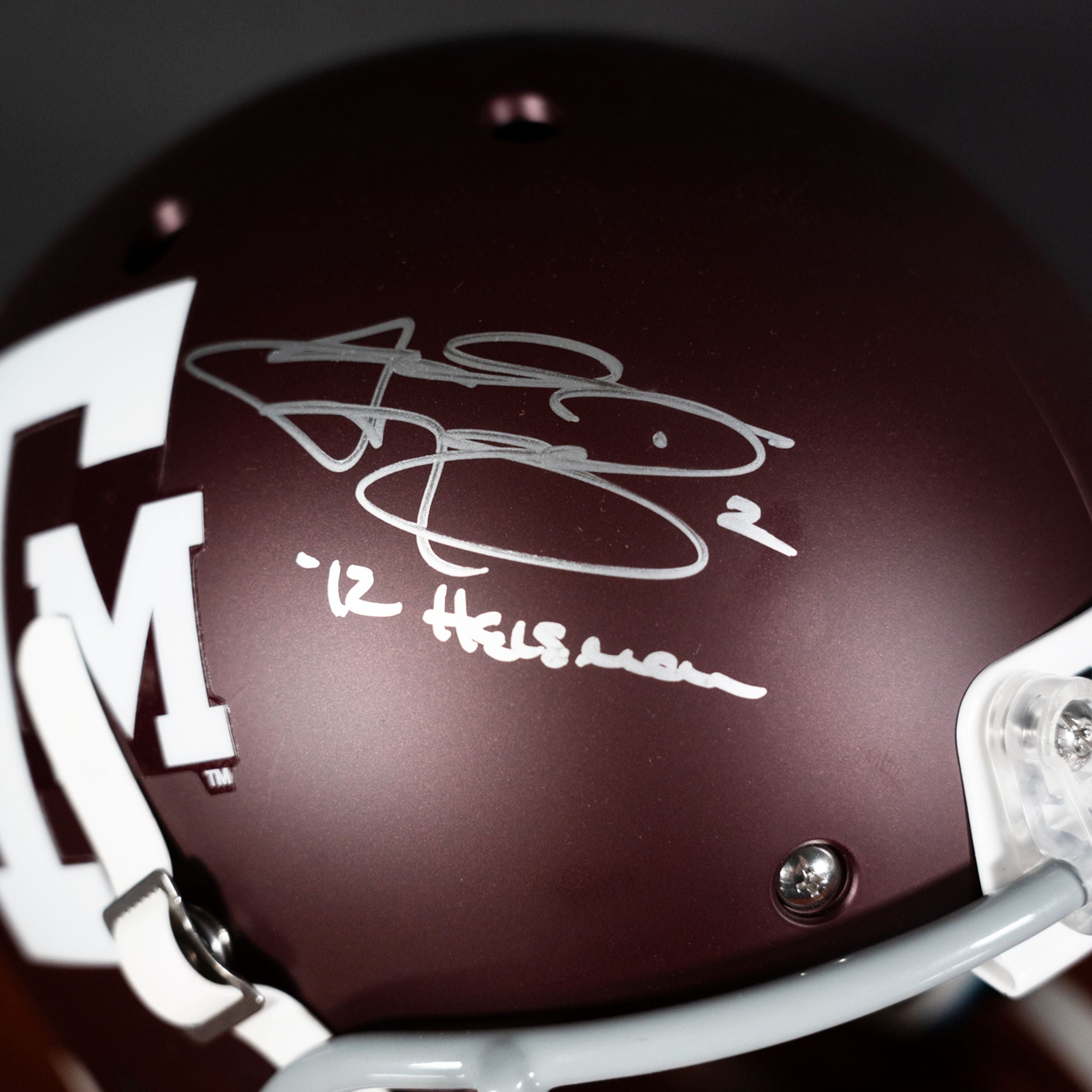 Casco Firmado Johnny Manziel - Texas A&M