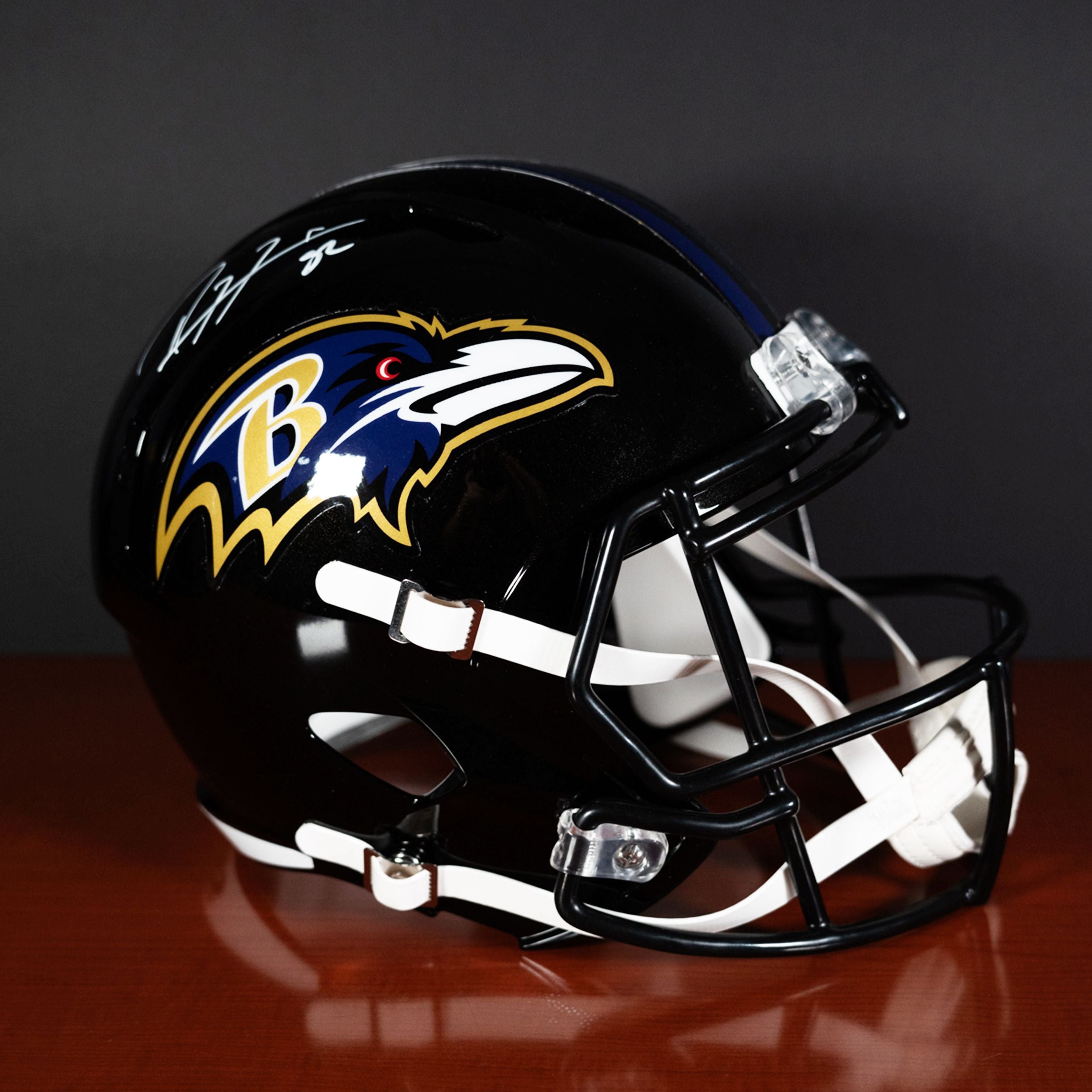 Casco Firmado Ray Lewis - Baltimore Ravens