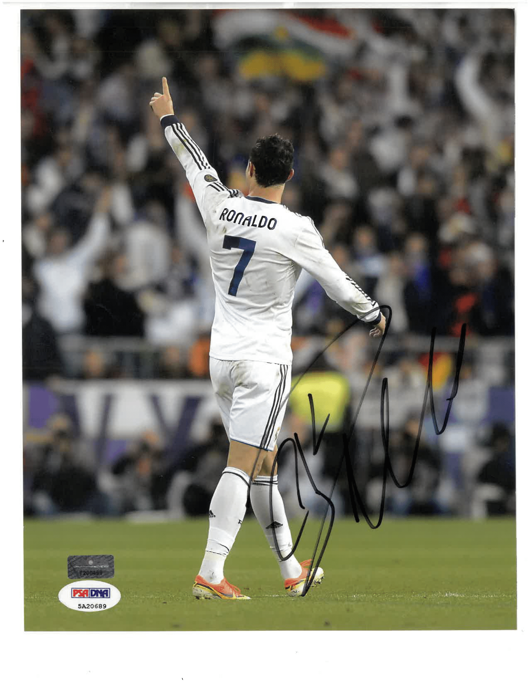 Foto Firmada Cristiano Ronaldo - Real Madrid