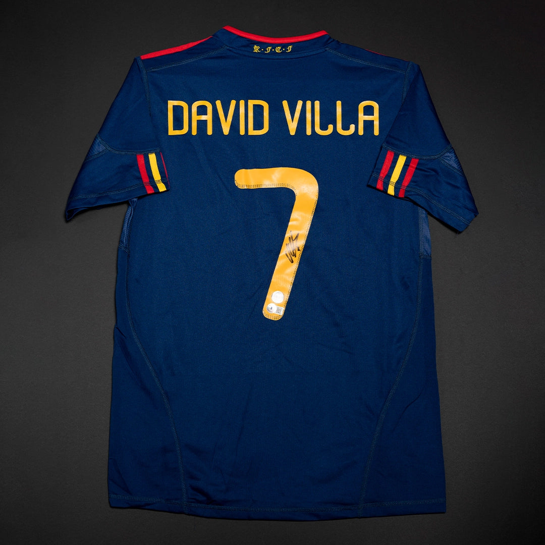 Jersey Firmado David Villa - España