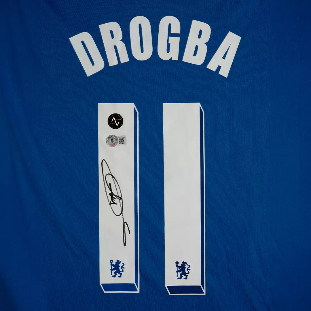 Jersey Firmado por Didier Drogba - Chelsea