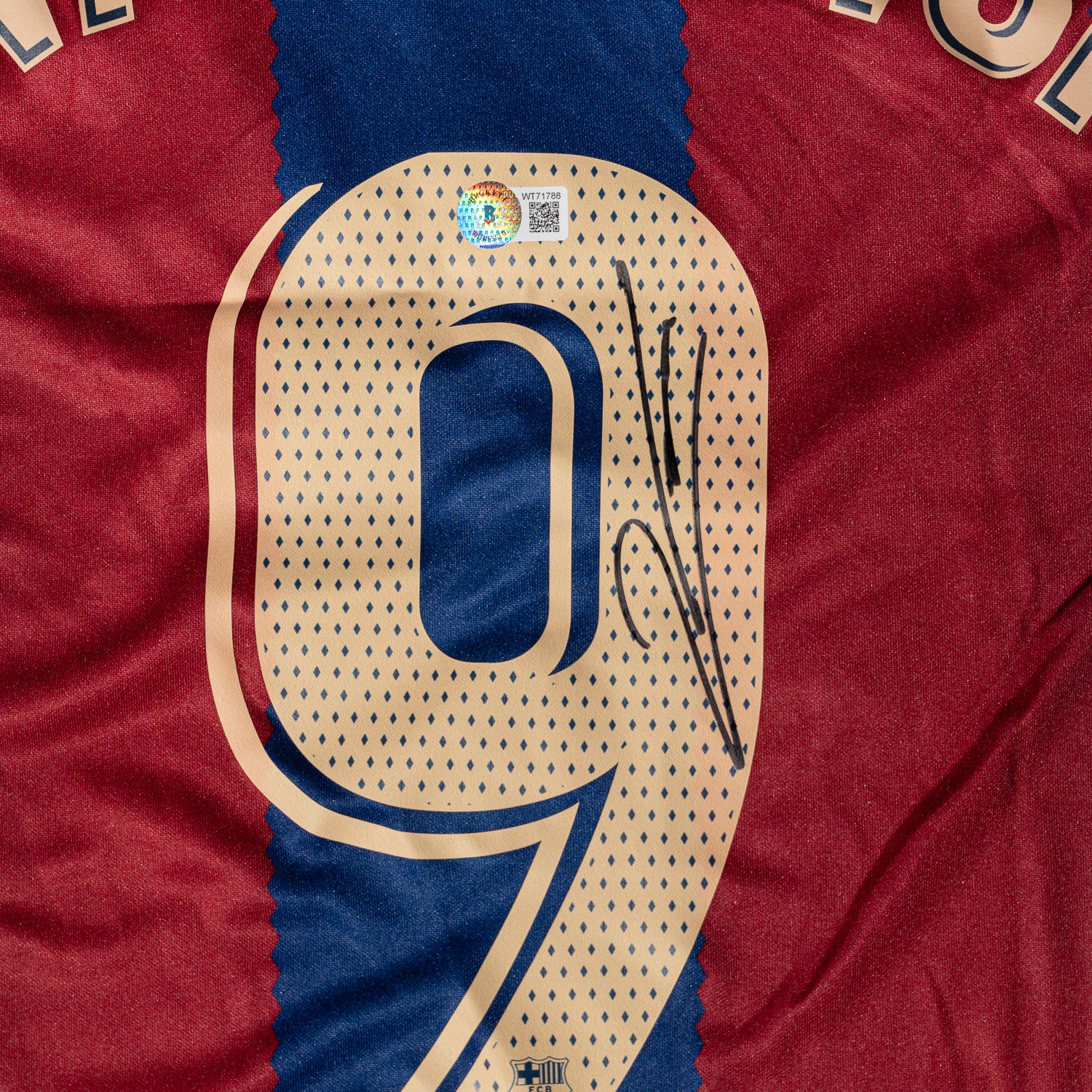 Jersey Firmado Robert Lewandowski - Barcelona