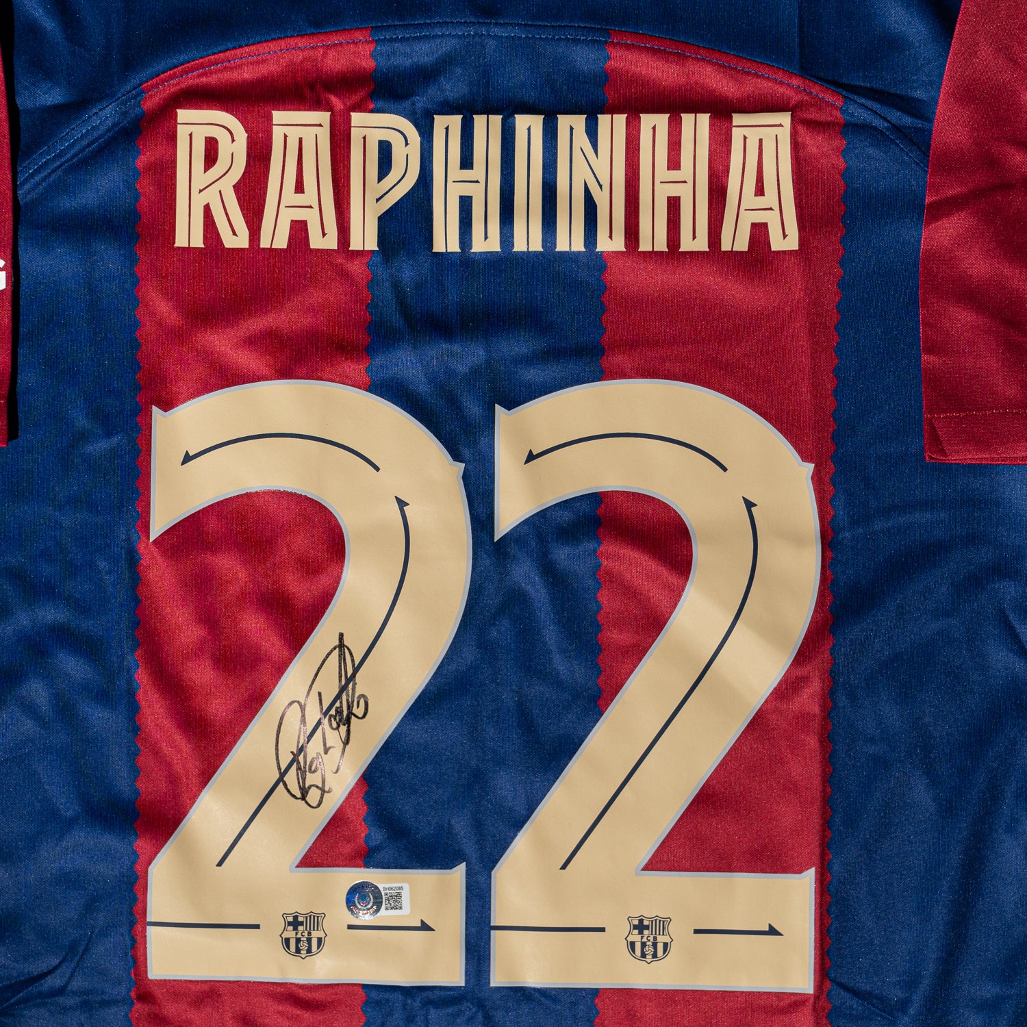 Jersey Firmado Raphinha - Barcelona