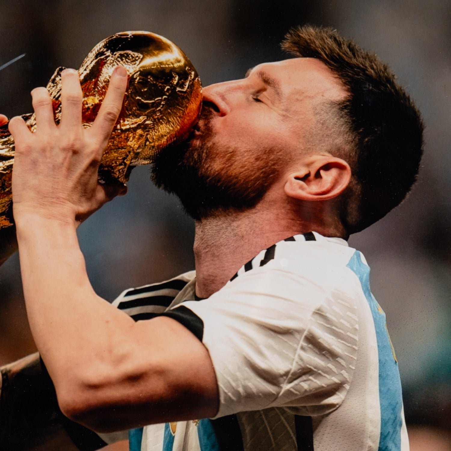 Foto Firmada Leo Messi - Mundial 2022