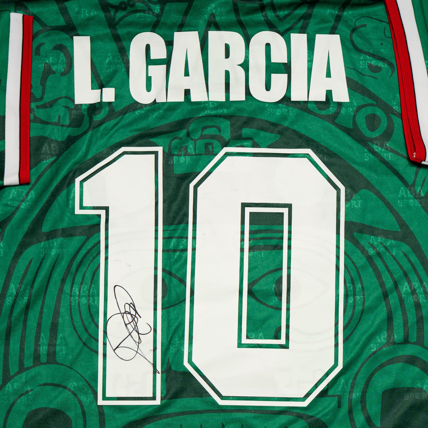 Jersey Firmado Luis Garcia- México