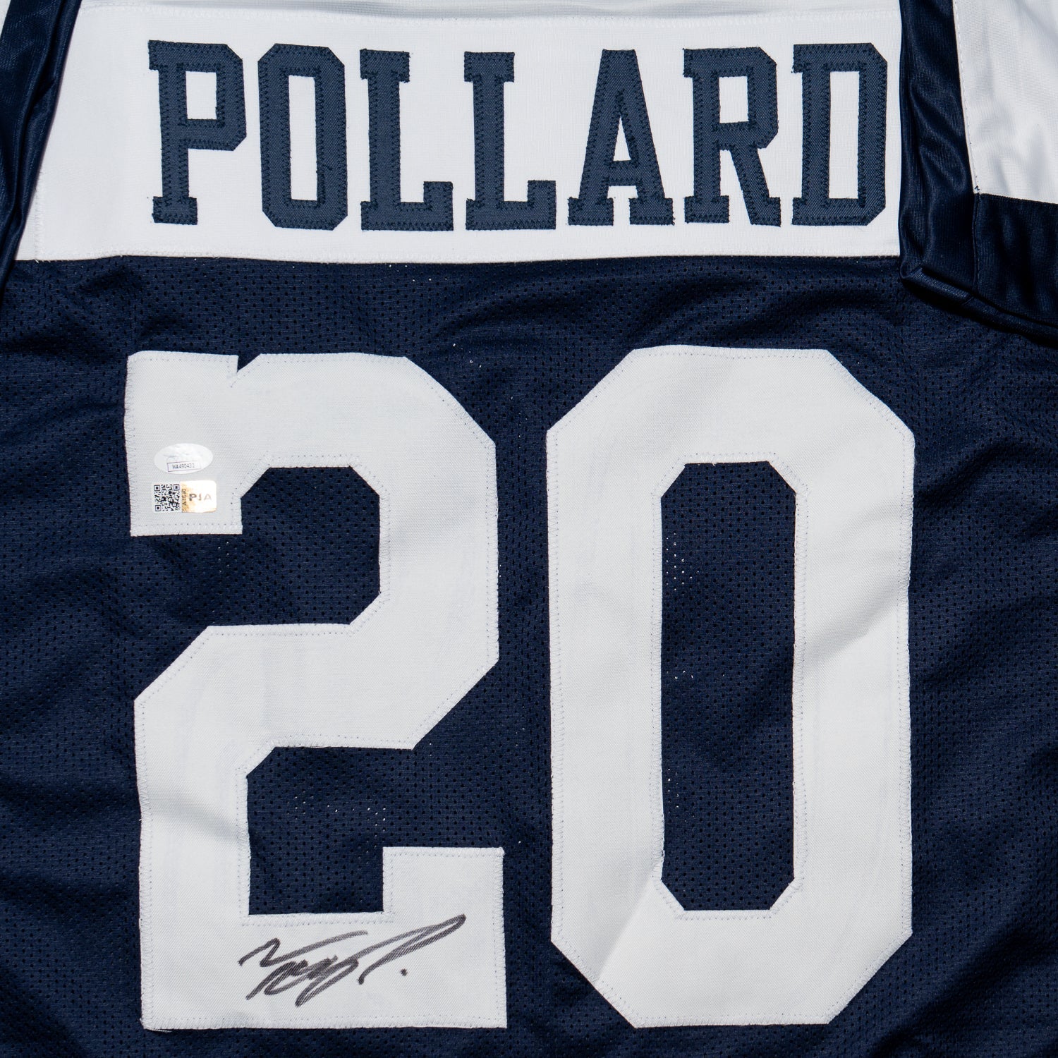 Subasta - Custom Jersey Tony Pollard - Dallas Cowboys