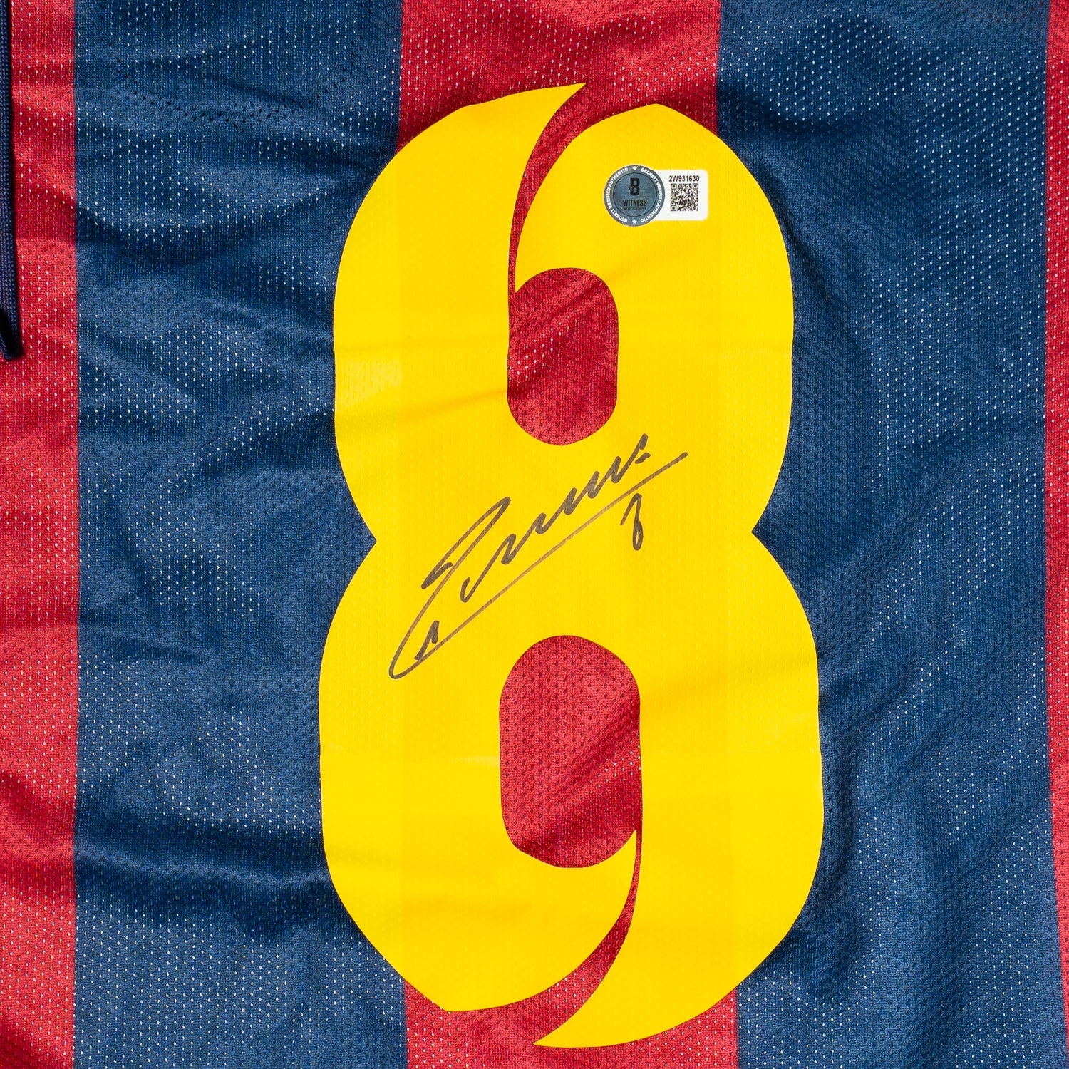 Jersey Firmado Andres Iniesta - FC Barcelona