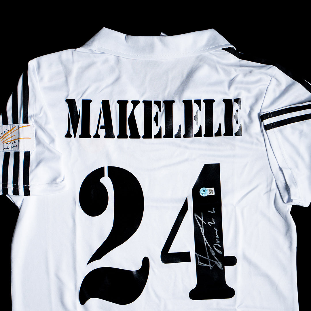Claude Makélélé Jersey Firmado - Real Madrid