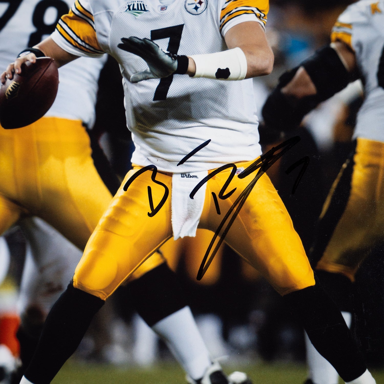 Subasta - Ben Roethlisberger Foto Firmada - Pittsburgh Steelers