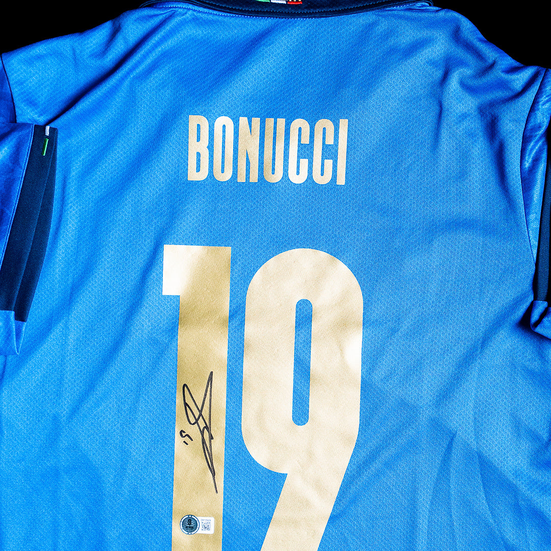 Leonardo Bonucci Jersey Firmado - Italia