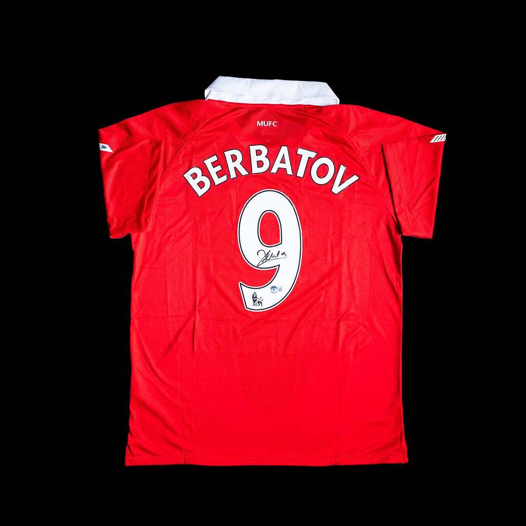 Subasta - Dimitar Berbatov Jersey Firmado - Manchester United