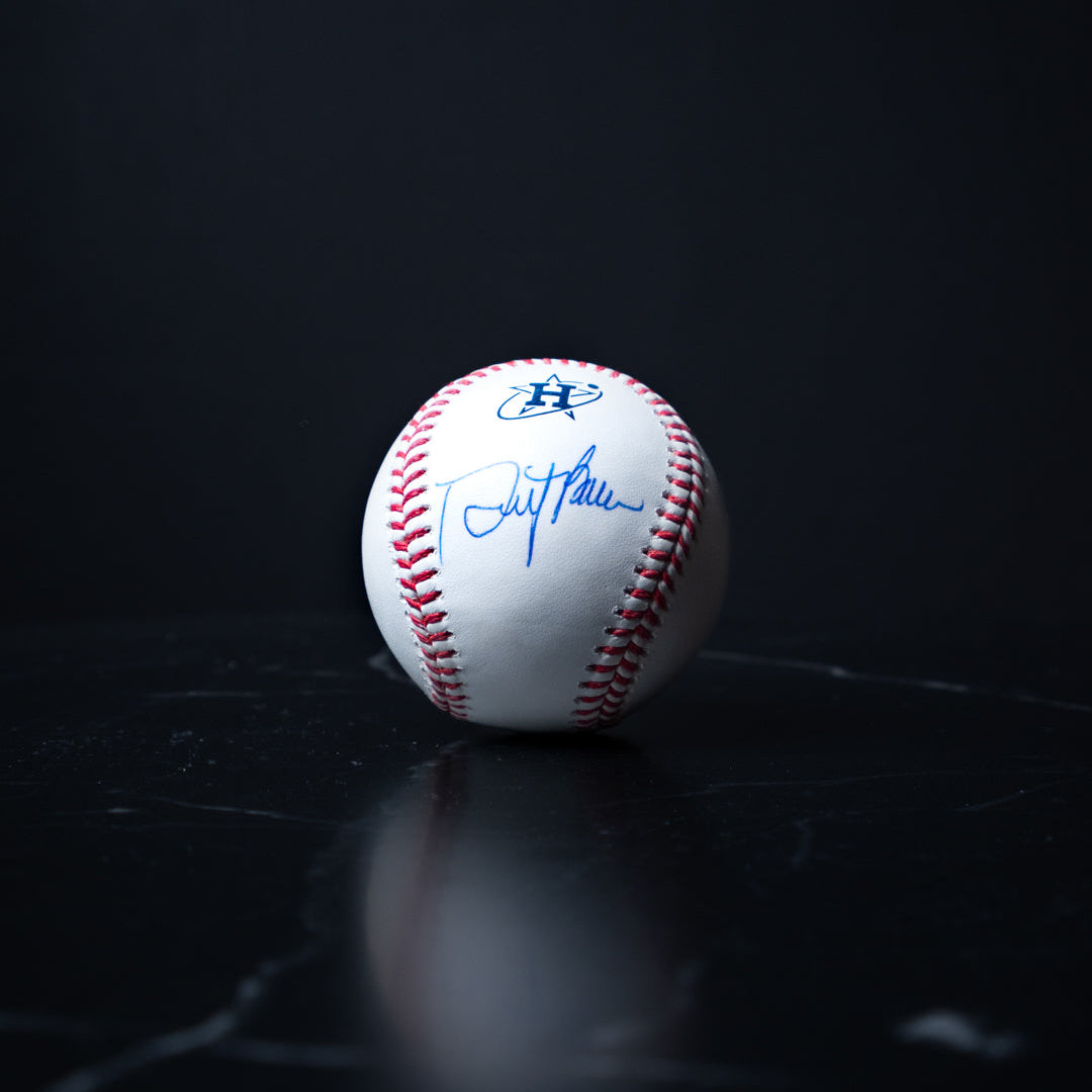 Dusty Baker Pelota Firmada - Houston Astros