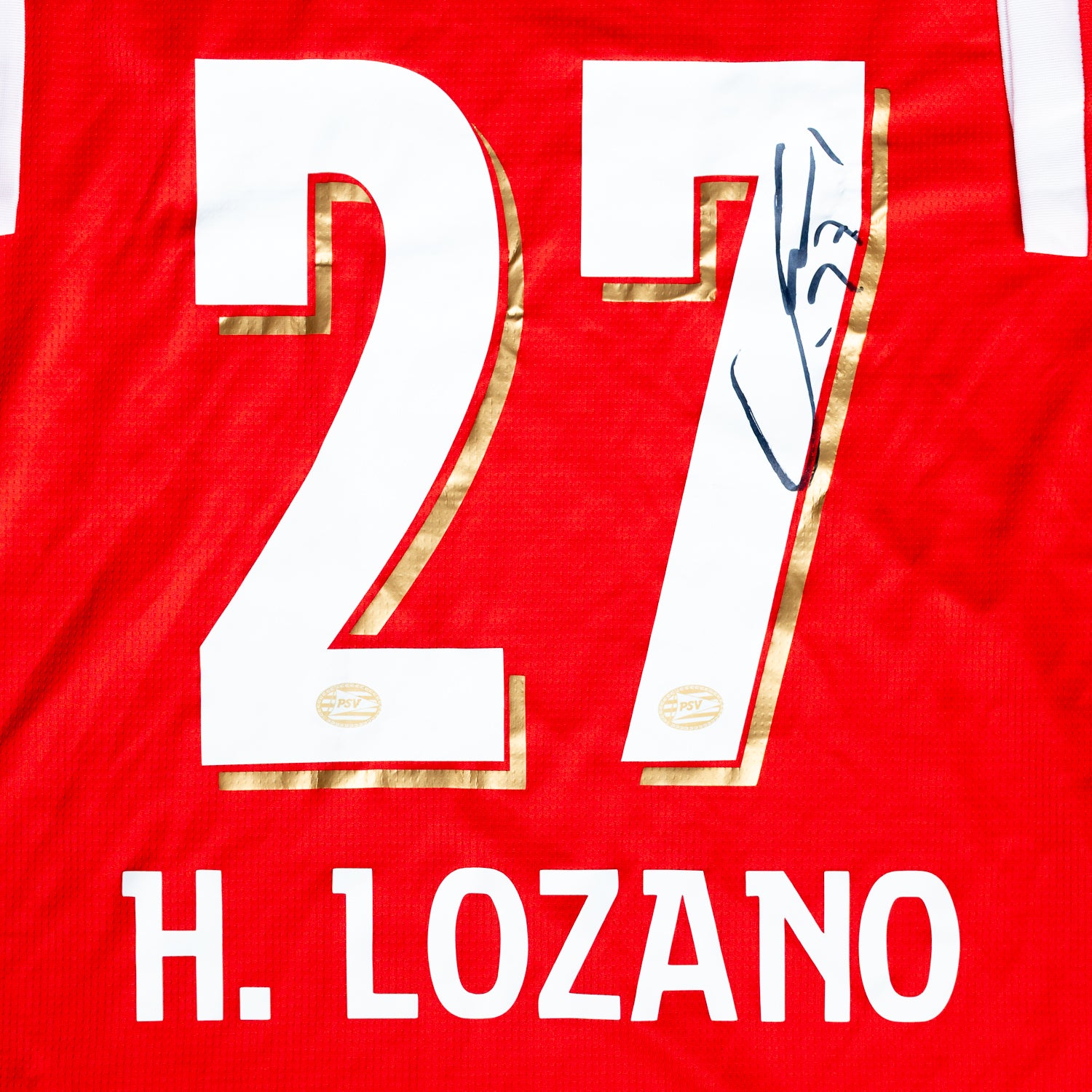 Jersey Firmado Chuky Lozano - PSV.