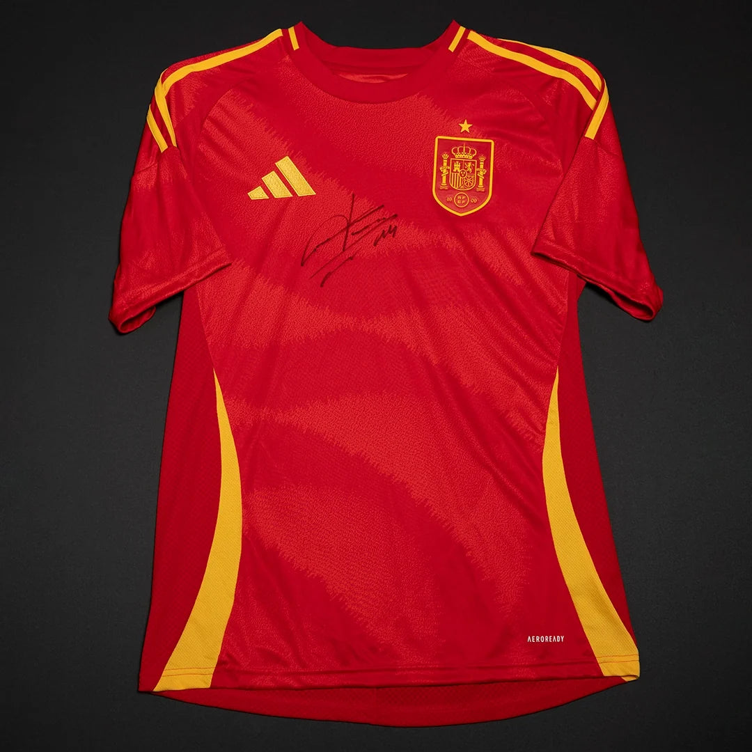 Subasta - Jersey Firmado Aymeric Laporte - España