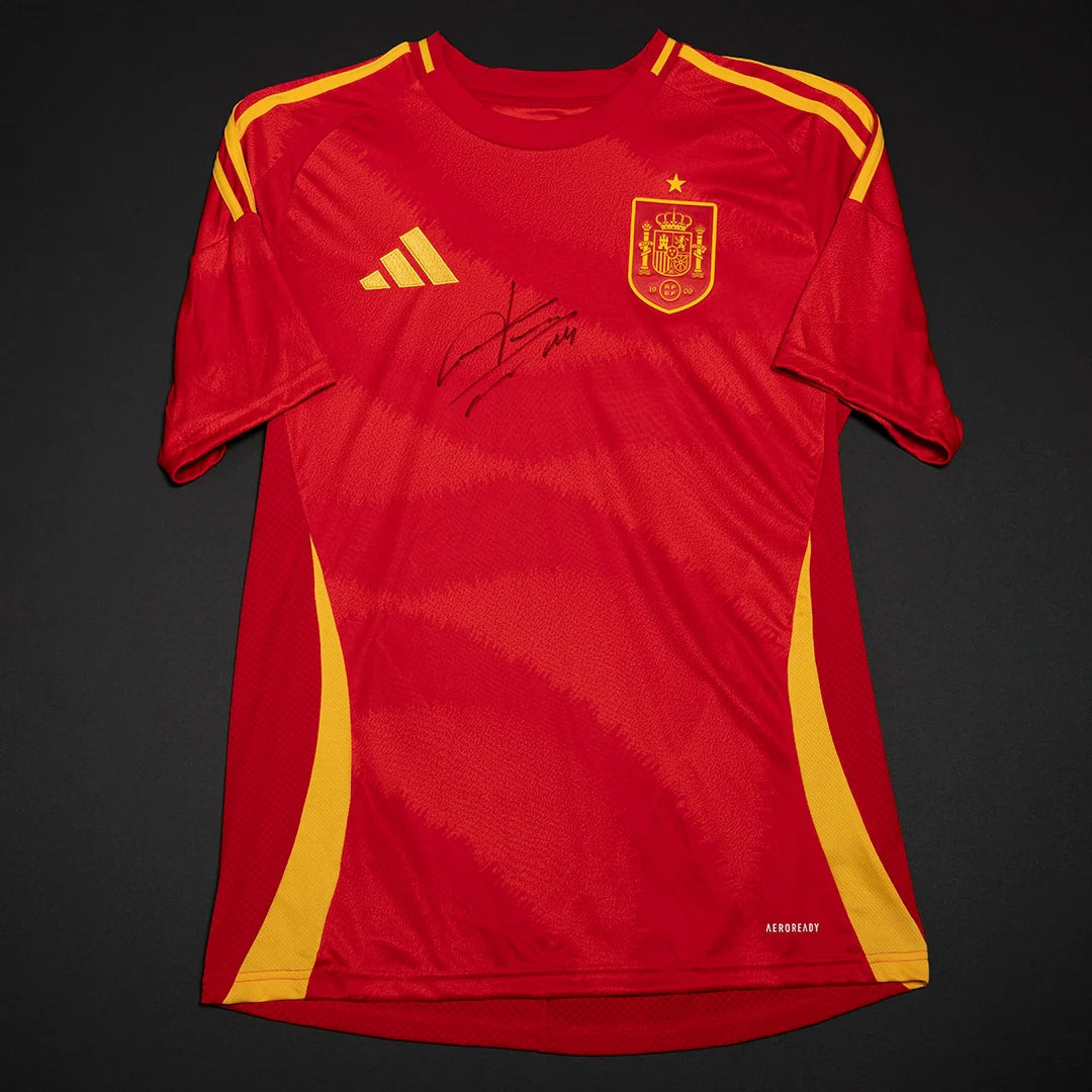 Subasta - Jersey Firmado Aymeric Laporte - España