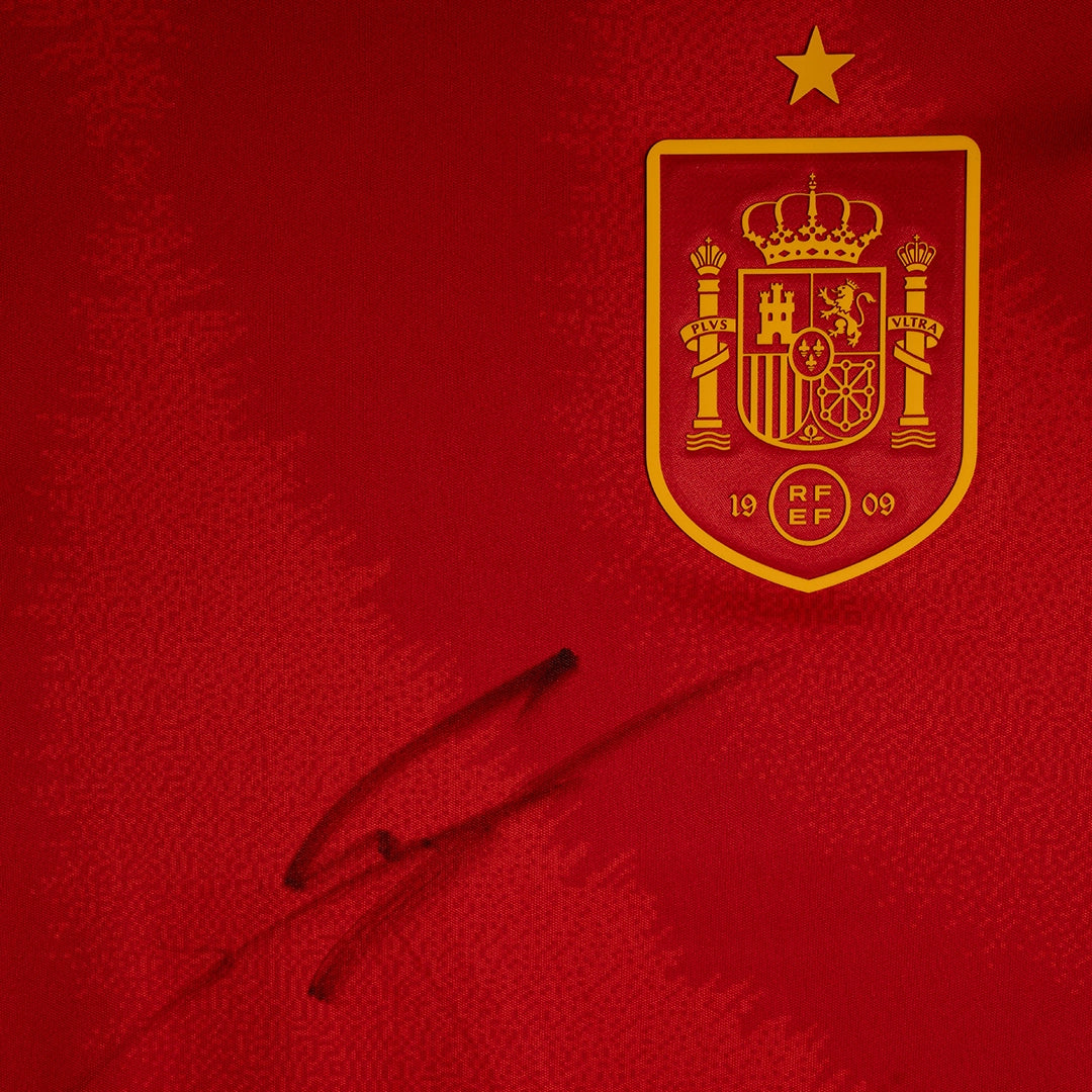 Jersey Firmado Dani Carvajal - España