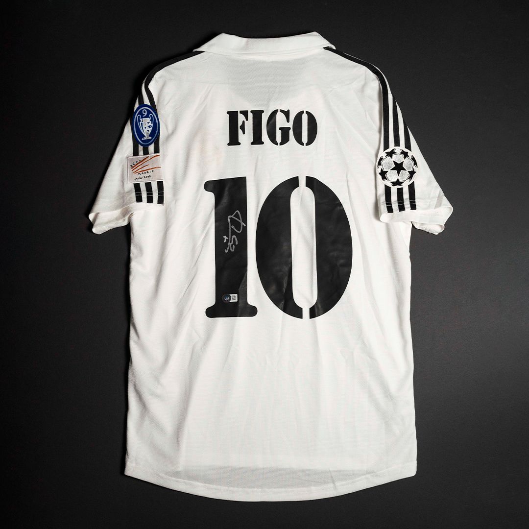 Jersey Firmado Luís Figo - Real Madrid