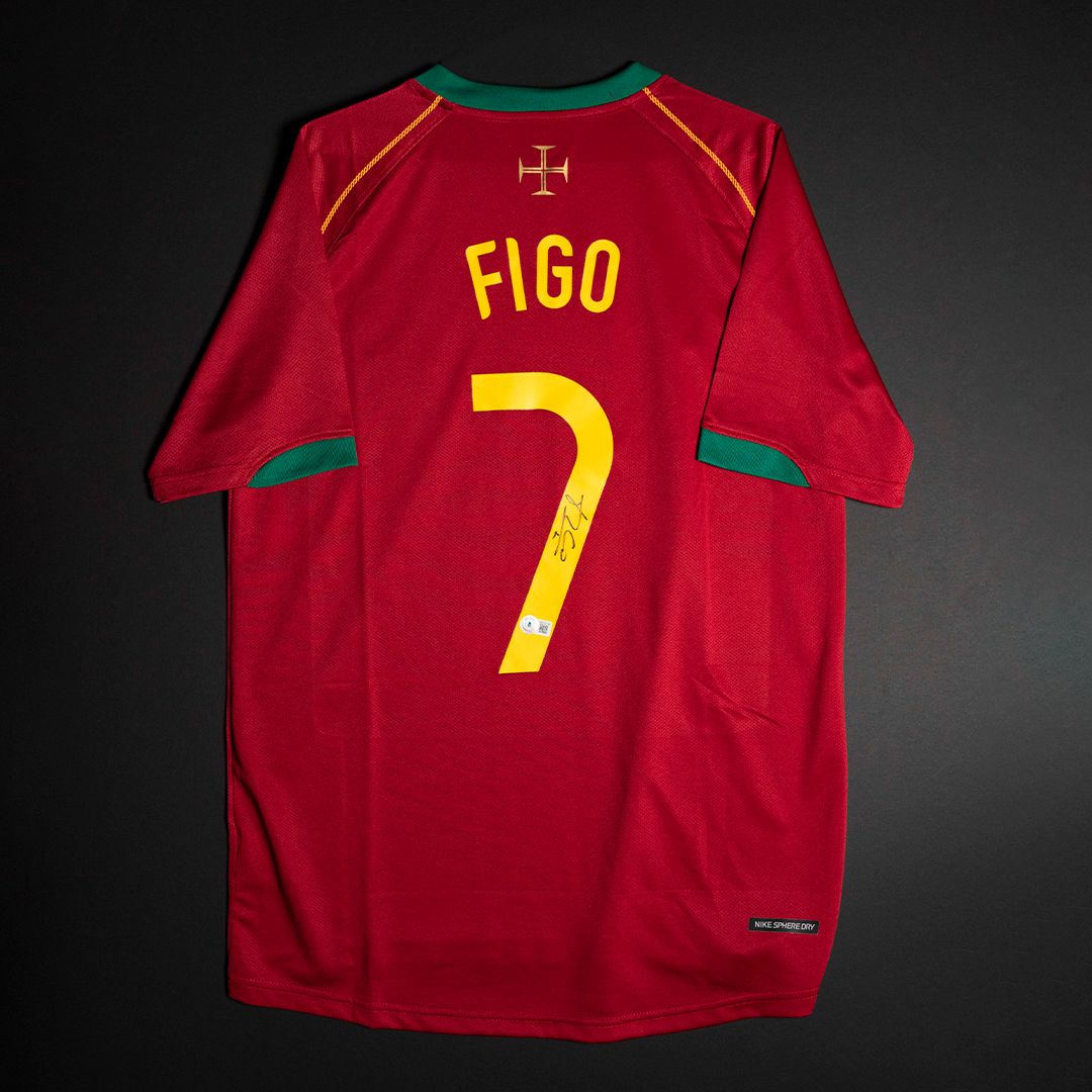 Jersey Firmado Luís Figo - Portugal