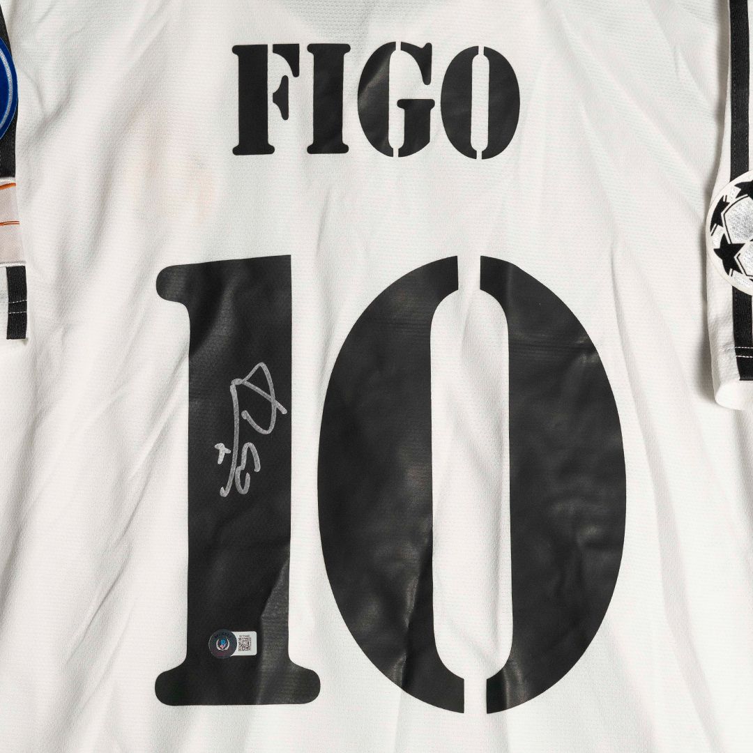 Jersey Firmado Luís Figo - Real Madrid