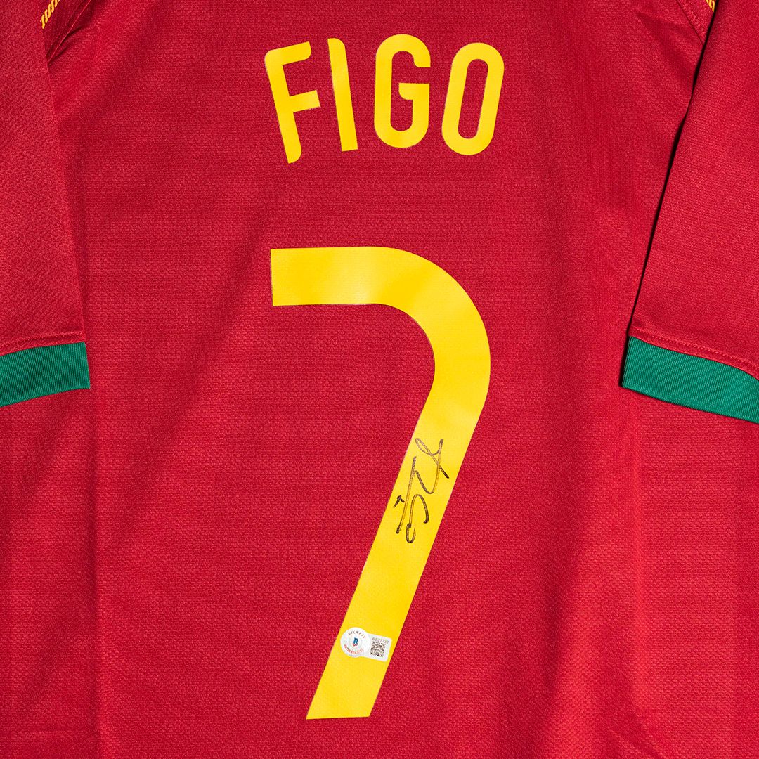 Jersey Firmado Luís Figo - Portugal