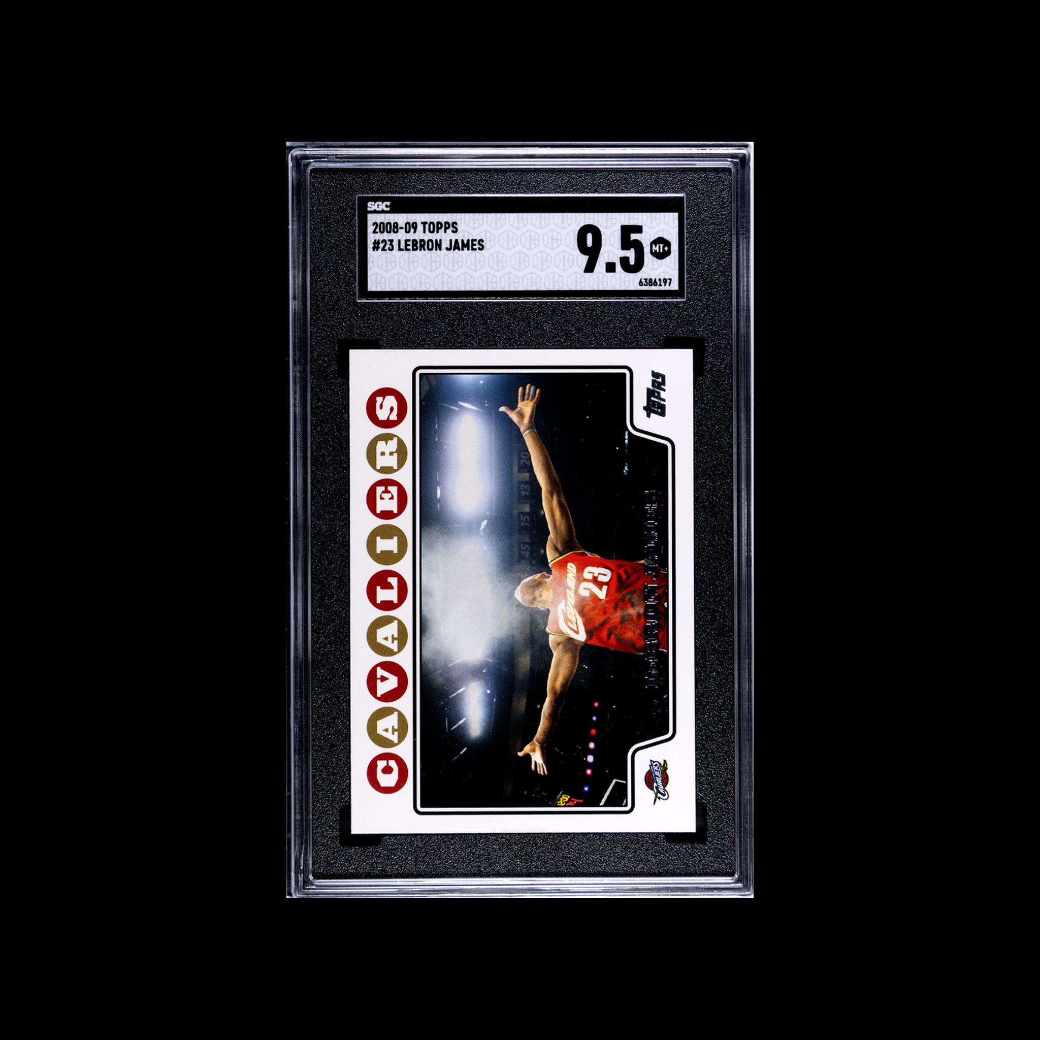 2008-09 Topps   LeBron James 23 SGC 9.5