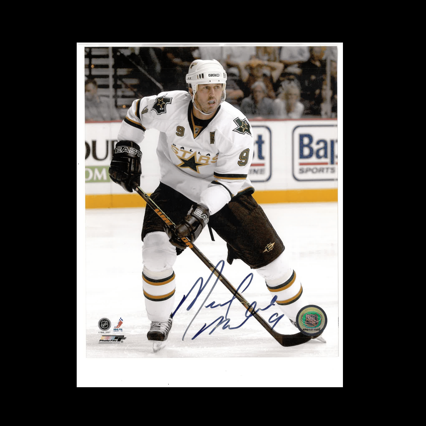 Subasta - Foto Firmada Mike Modano