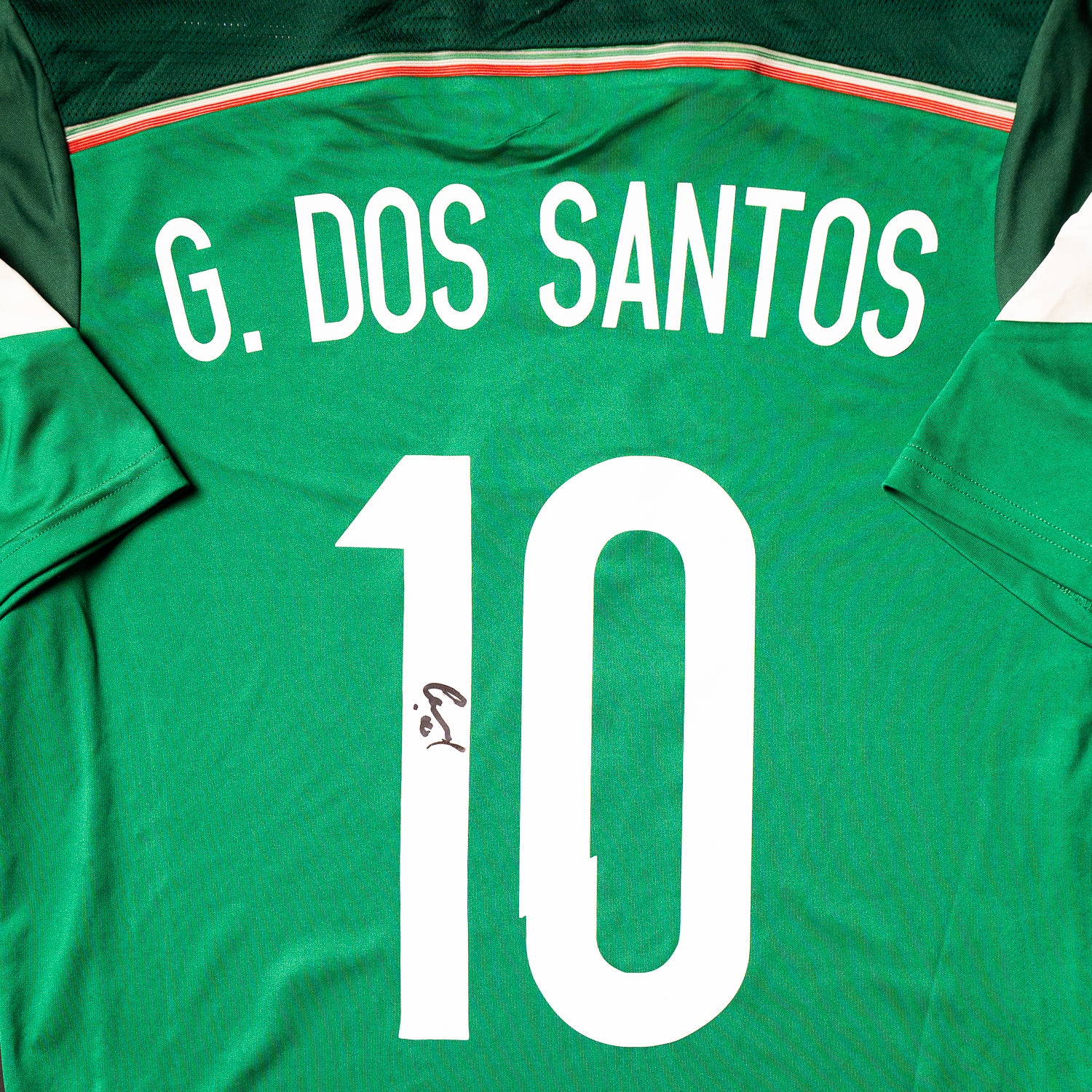Giovani dos Santos Jersey Firmado - Mexico