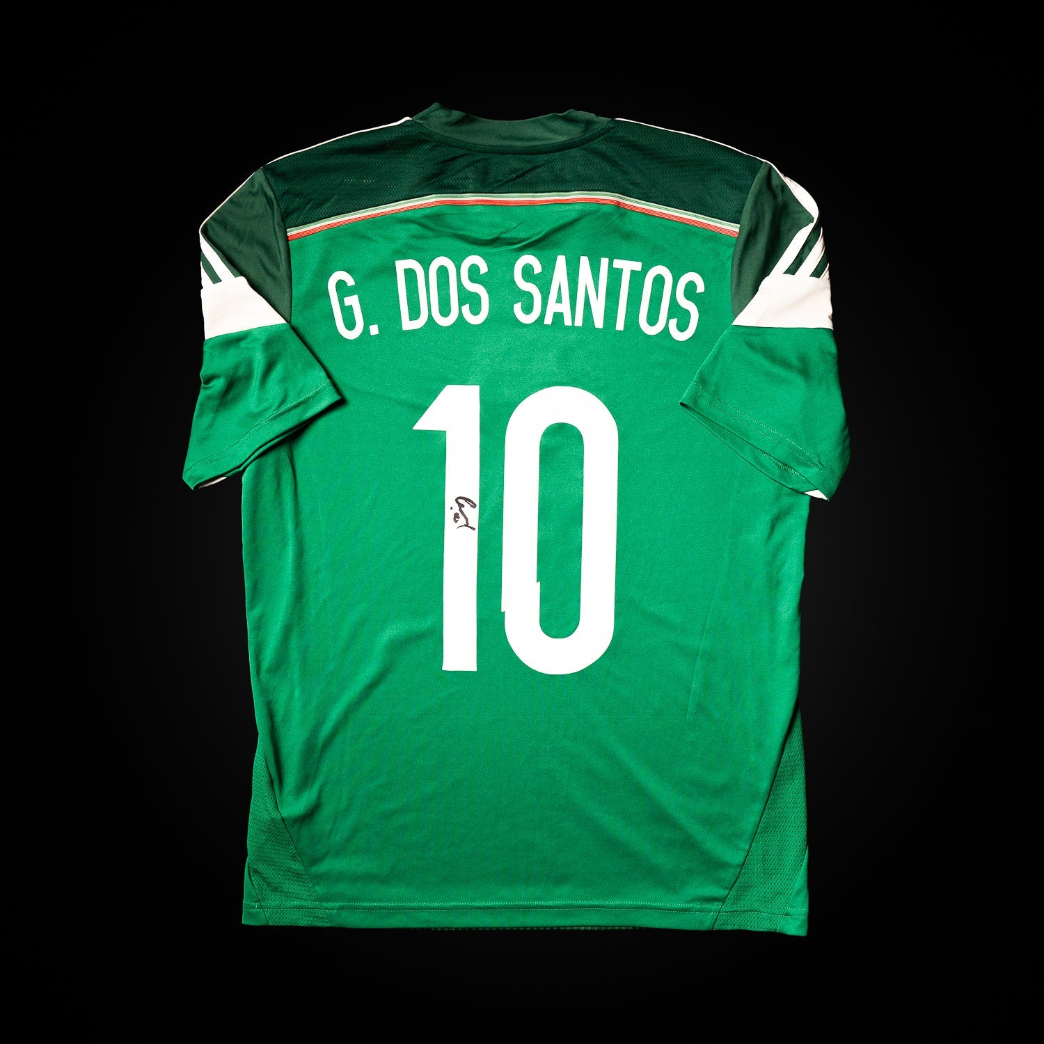 Subasta - Giovani dos Santos Jersey Firmado - Mexico