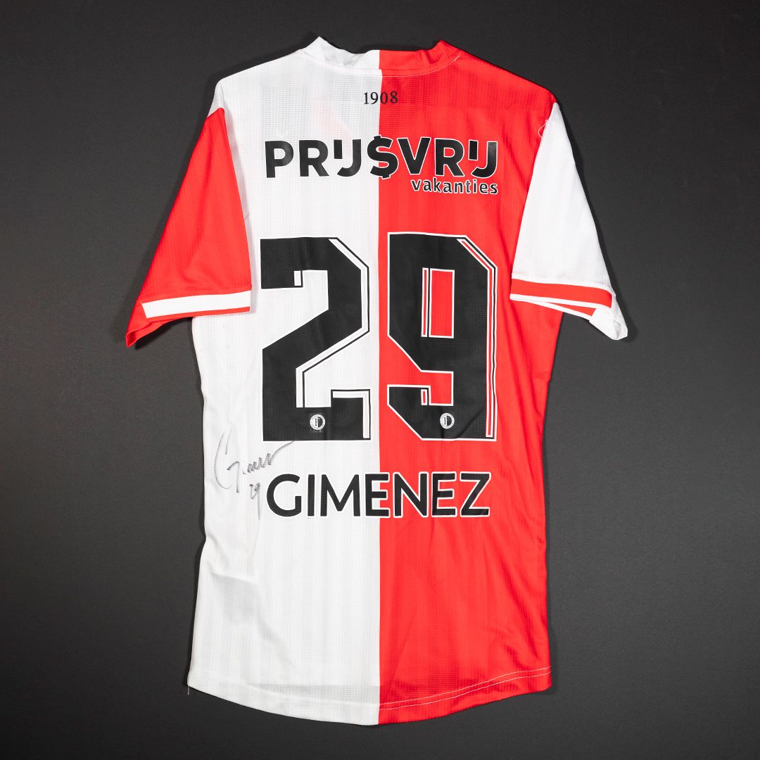 Jersey Firmado Santi Gimenez - Feyenoord