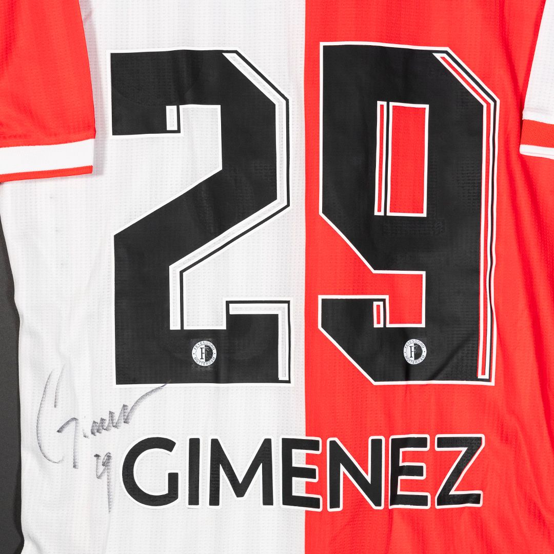 Jersey Firmado Santi Gimenez - Feyenoord