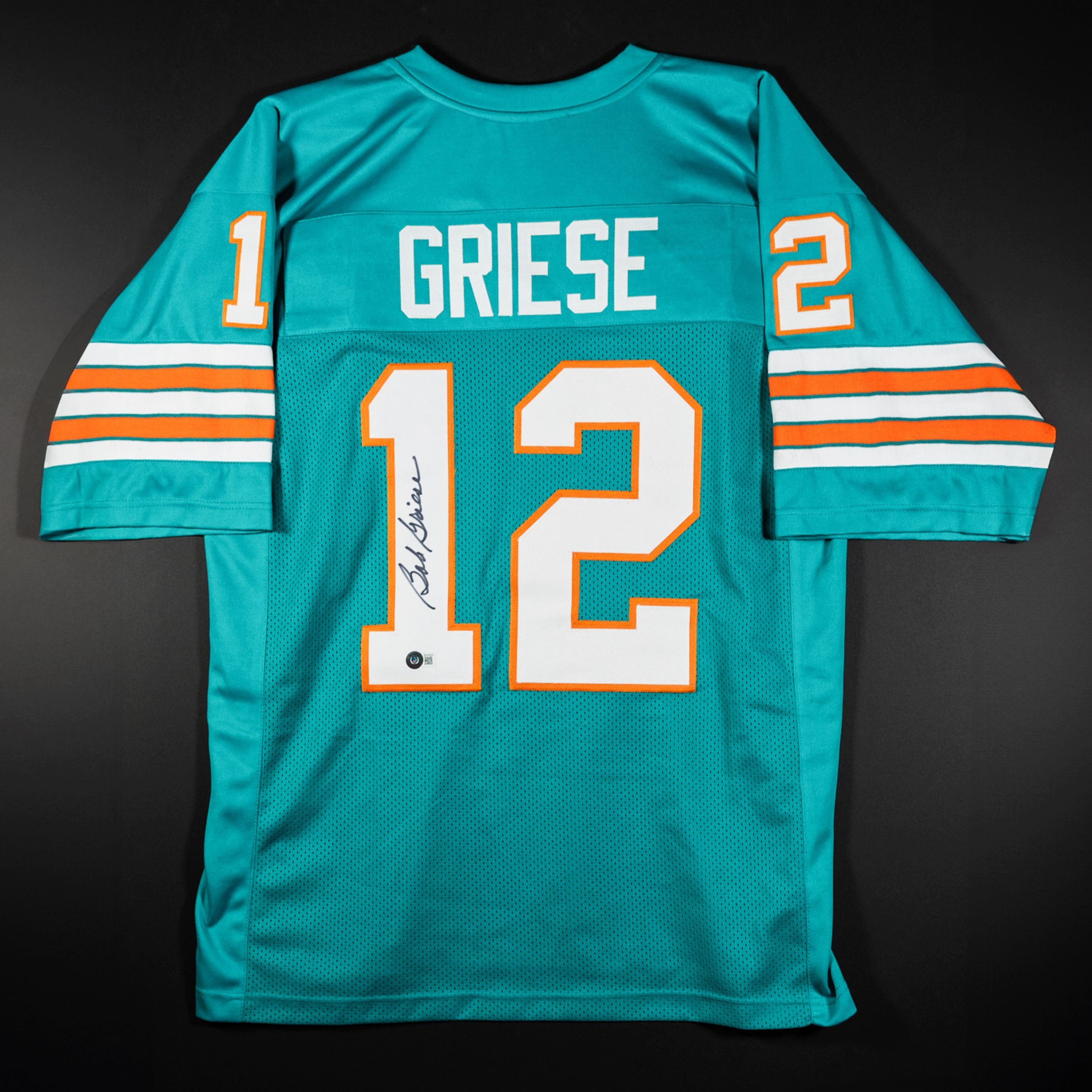 Custom Jersey Bob Griese - Miami Dolphins