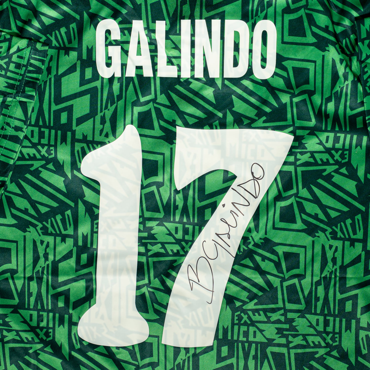 Jersey Firmado Benjamín Galindo - Mexico