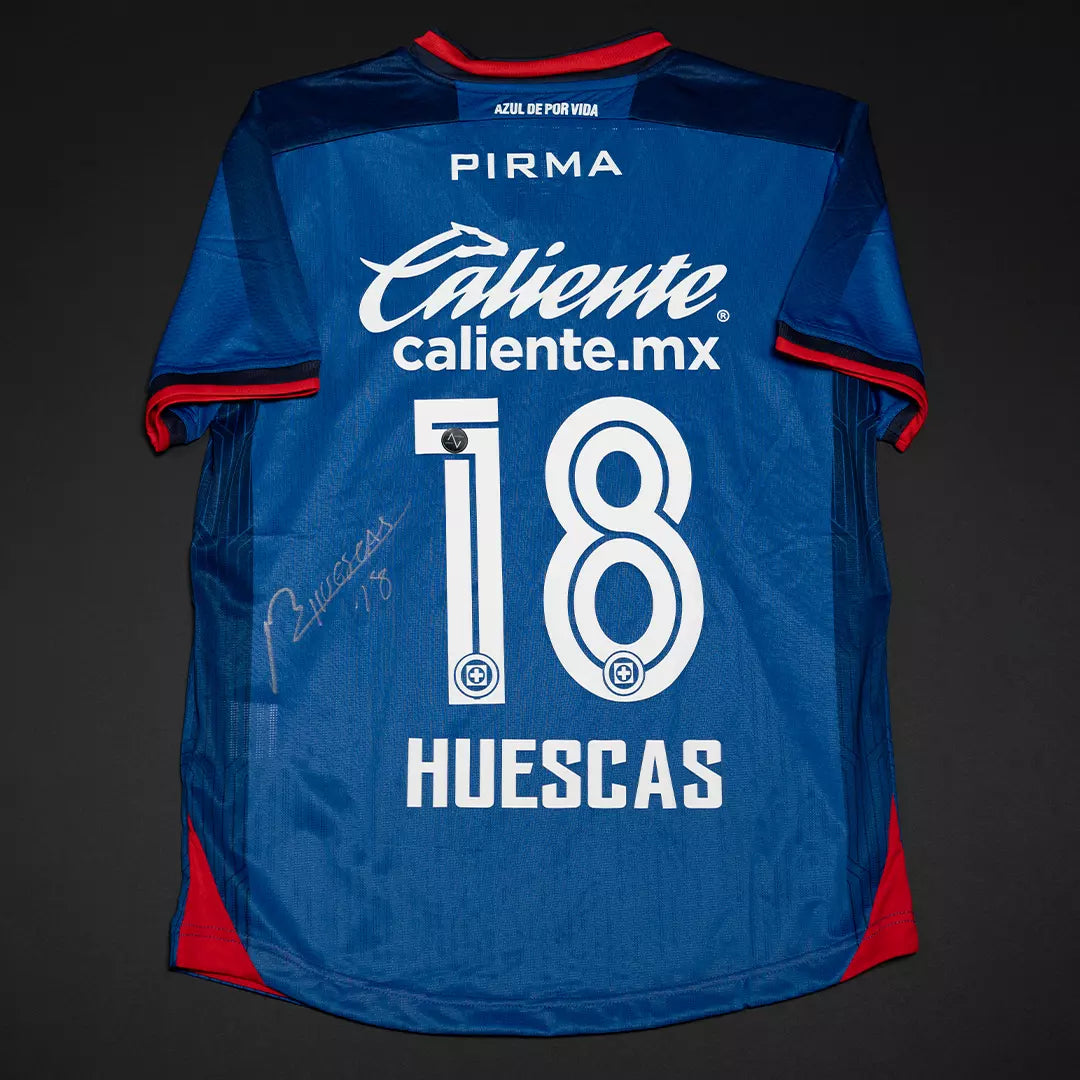 Jersey Firmado Rodrigo Huescas - Cruz Azul