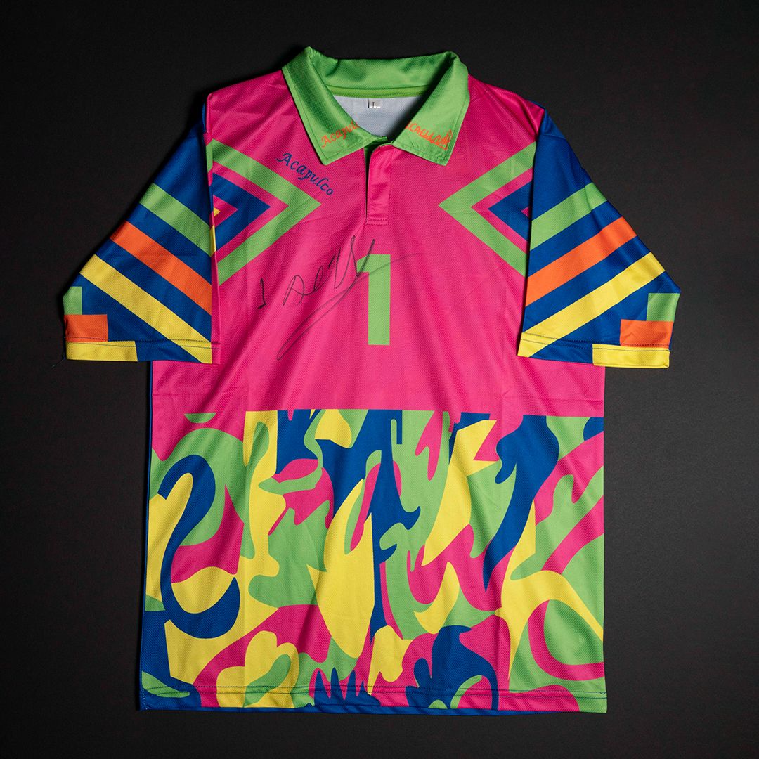 Subasta - Jorge Campos Jersey Firmado