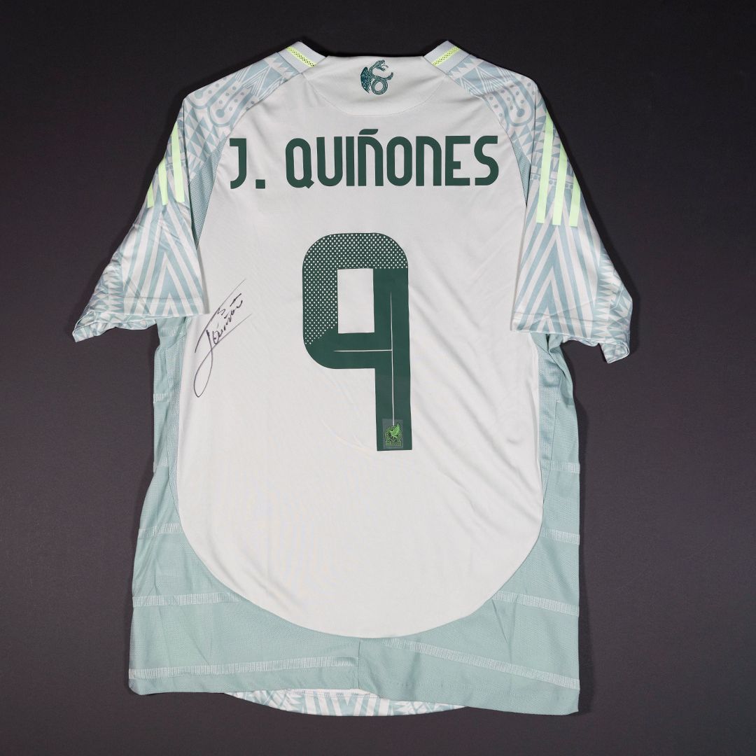 Jersey Firmado Julián Quiñones - México Copa Oro 2024