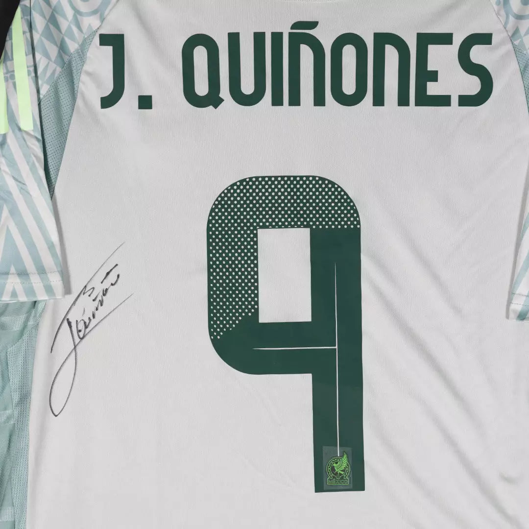 Jersey Firmado Julián Quiñones - México Copa Oro 2024