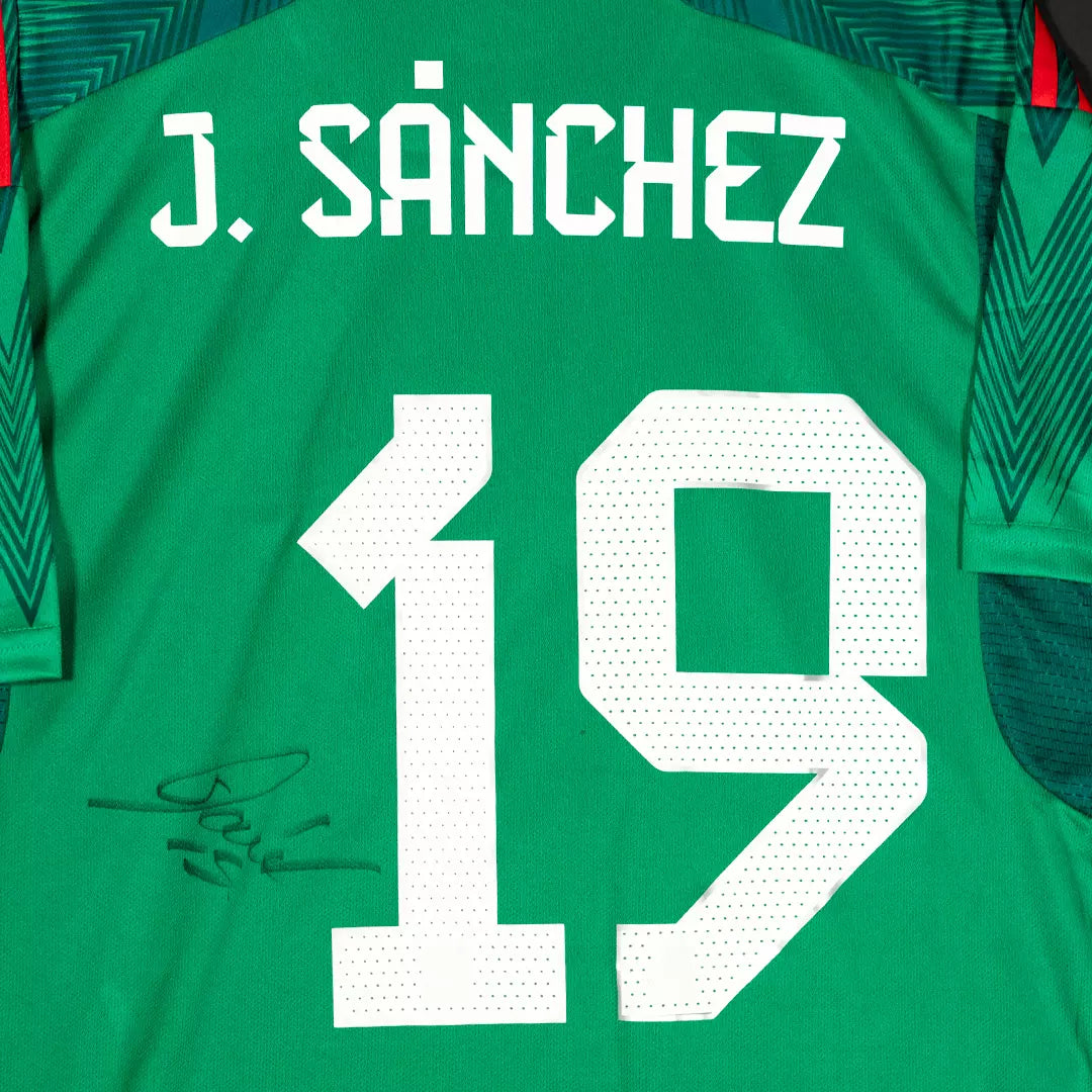 Subasta - Jersey Firmado Jorge Sánchez - México Mundial 2022