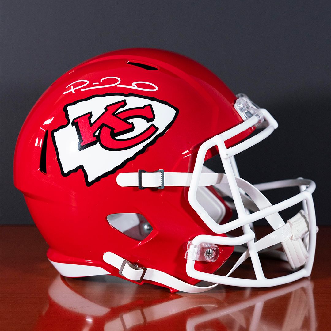 Casco Firmado Patrick Mahomes - Kansas City Chiefs