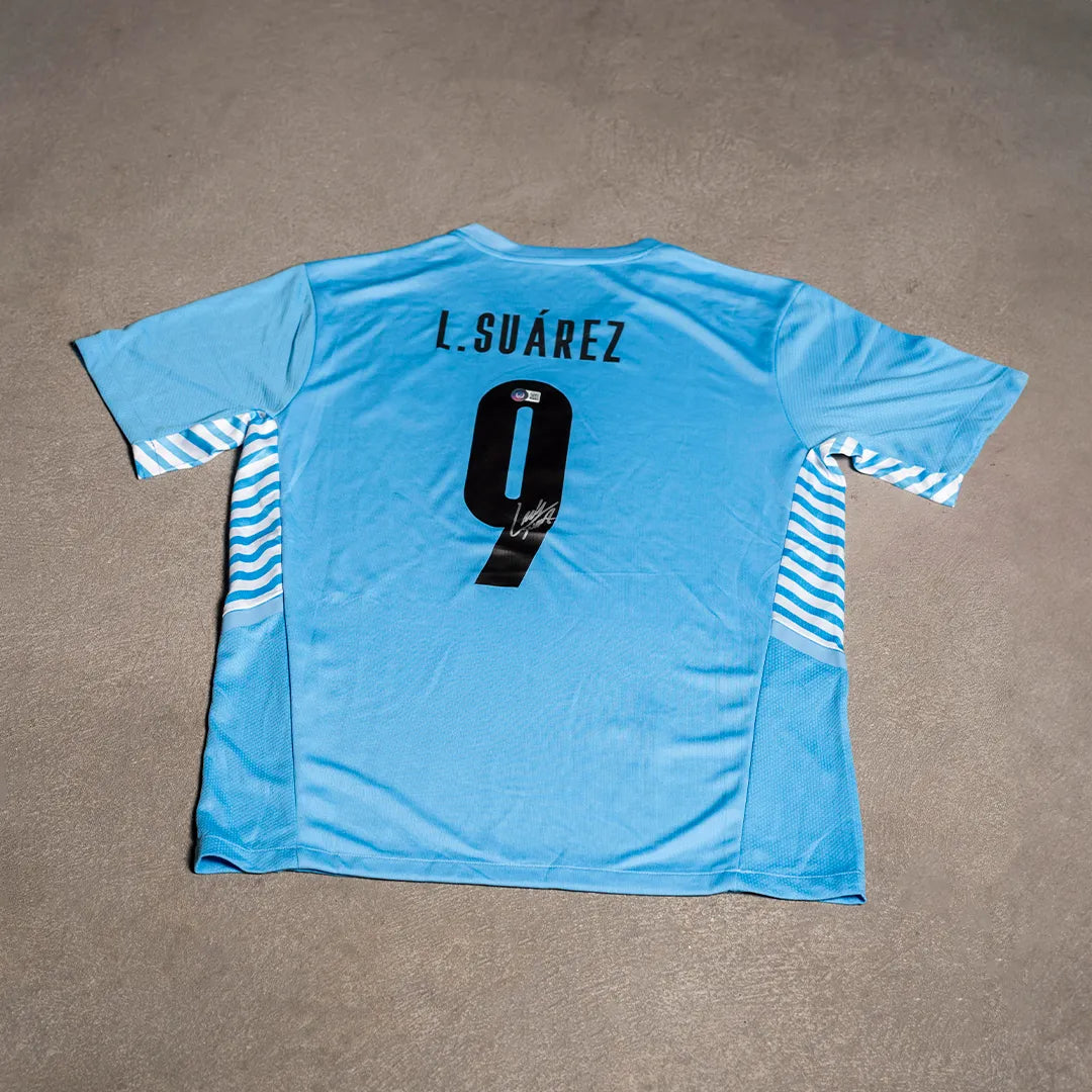 Jersey Firmado Luis Suarez - Uruguay