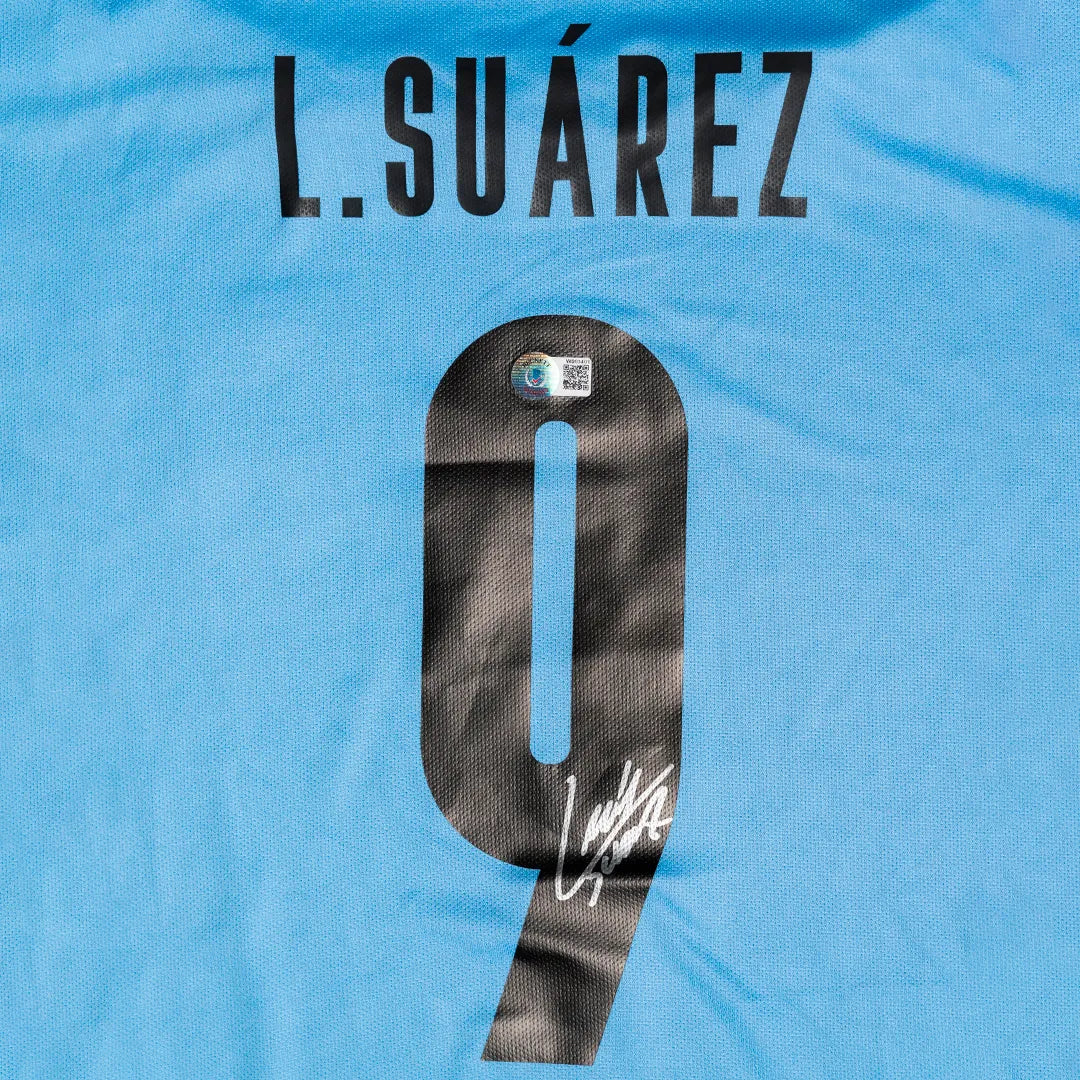 Jersey Firmado Luis Suarez - Uruguay