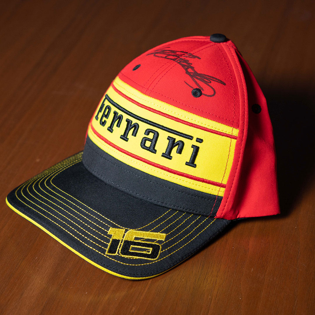 Gorra Firmada Charles Leclerc - Monza