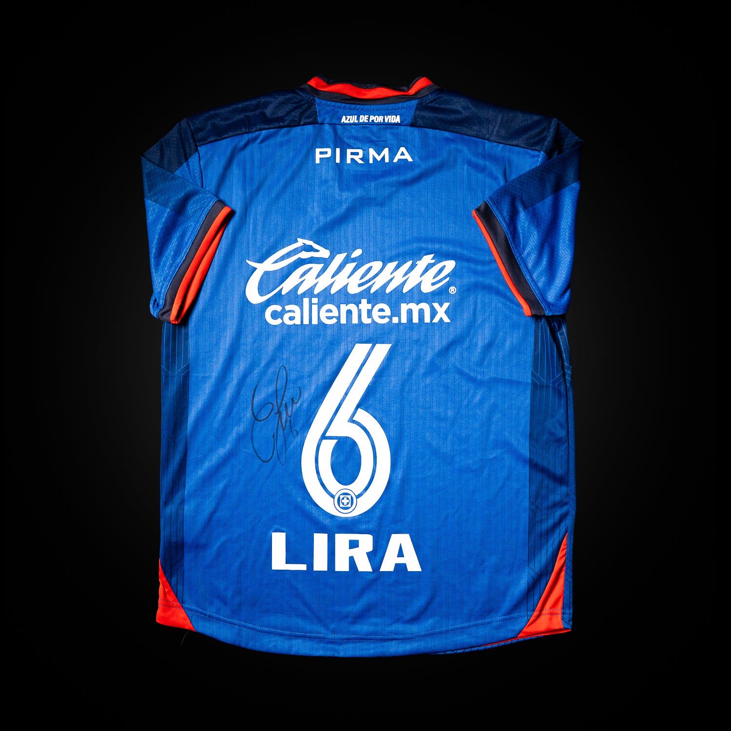 Erik Lira Jersey Firmado - Cruz Azul