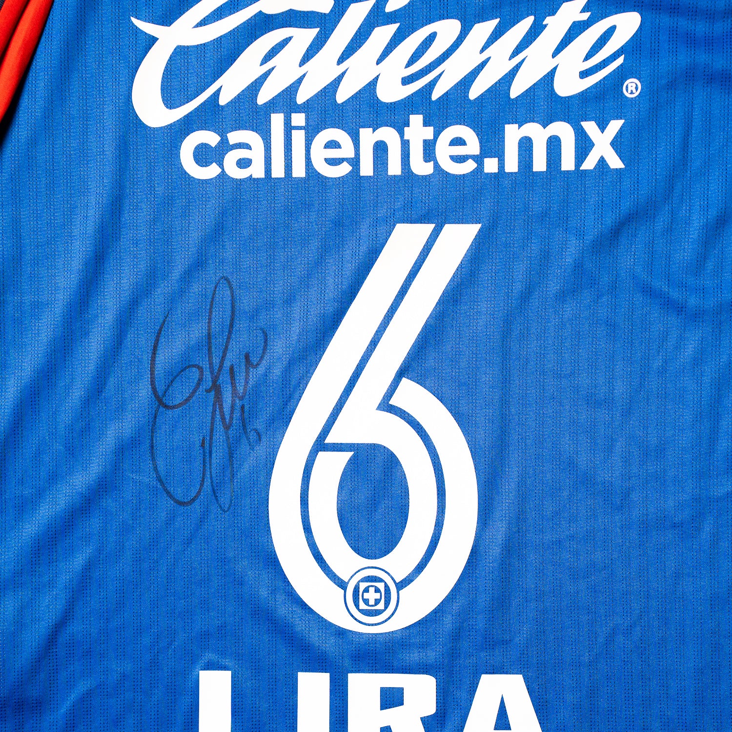 Erik Lira Jersey Firmado - Cruz Azul