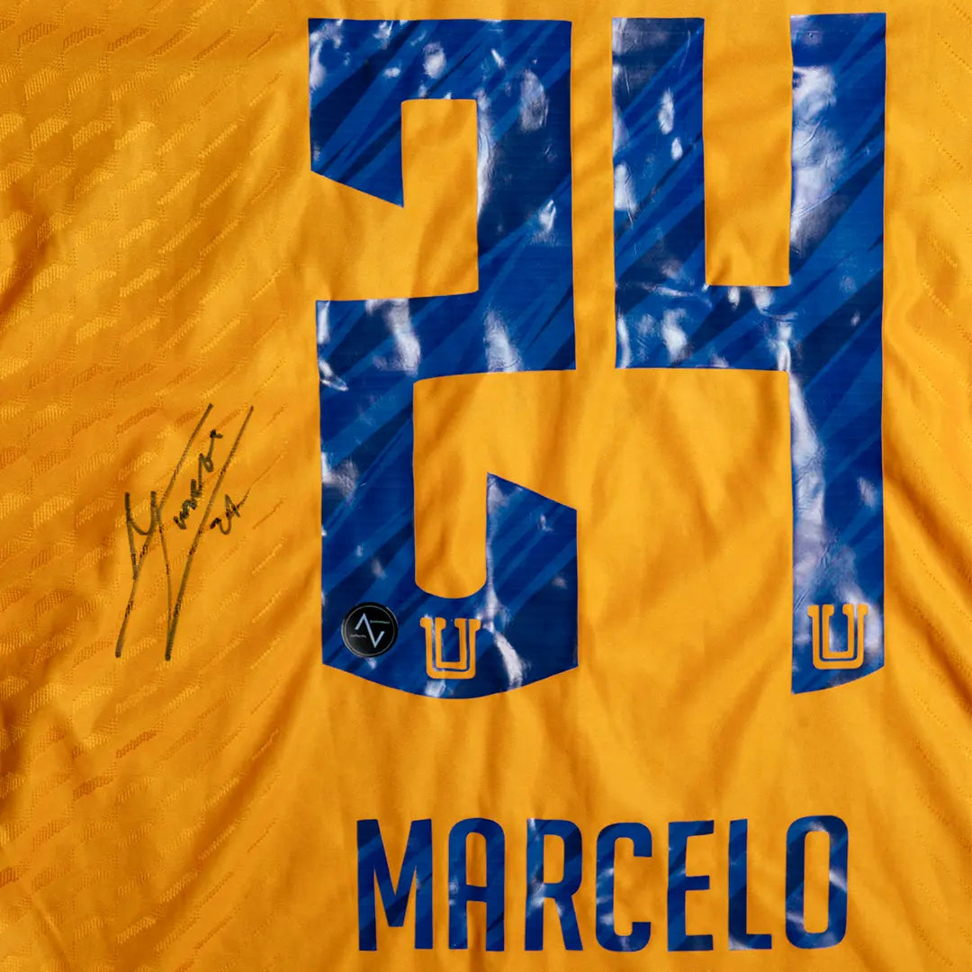 Jersey Firmado Marcelo Flores - Tigres