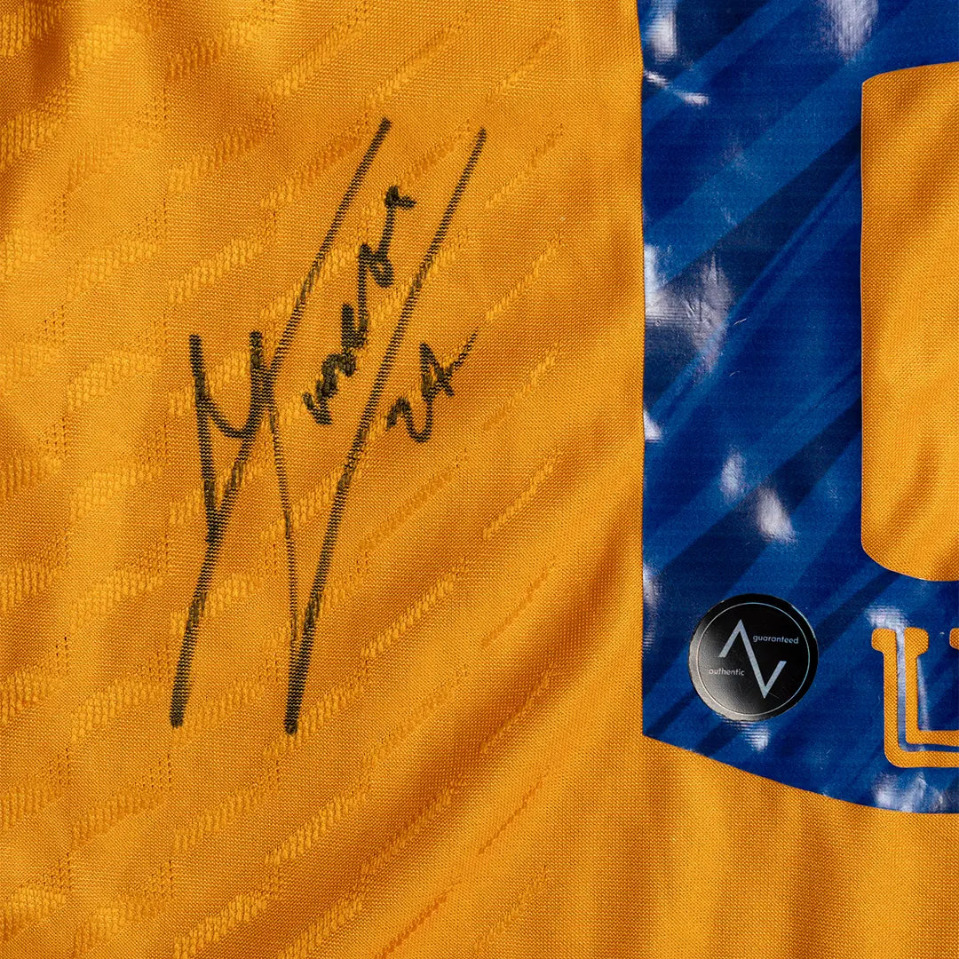 Jersey Firmado Marcelo Flores - Tigres